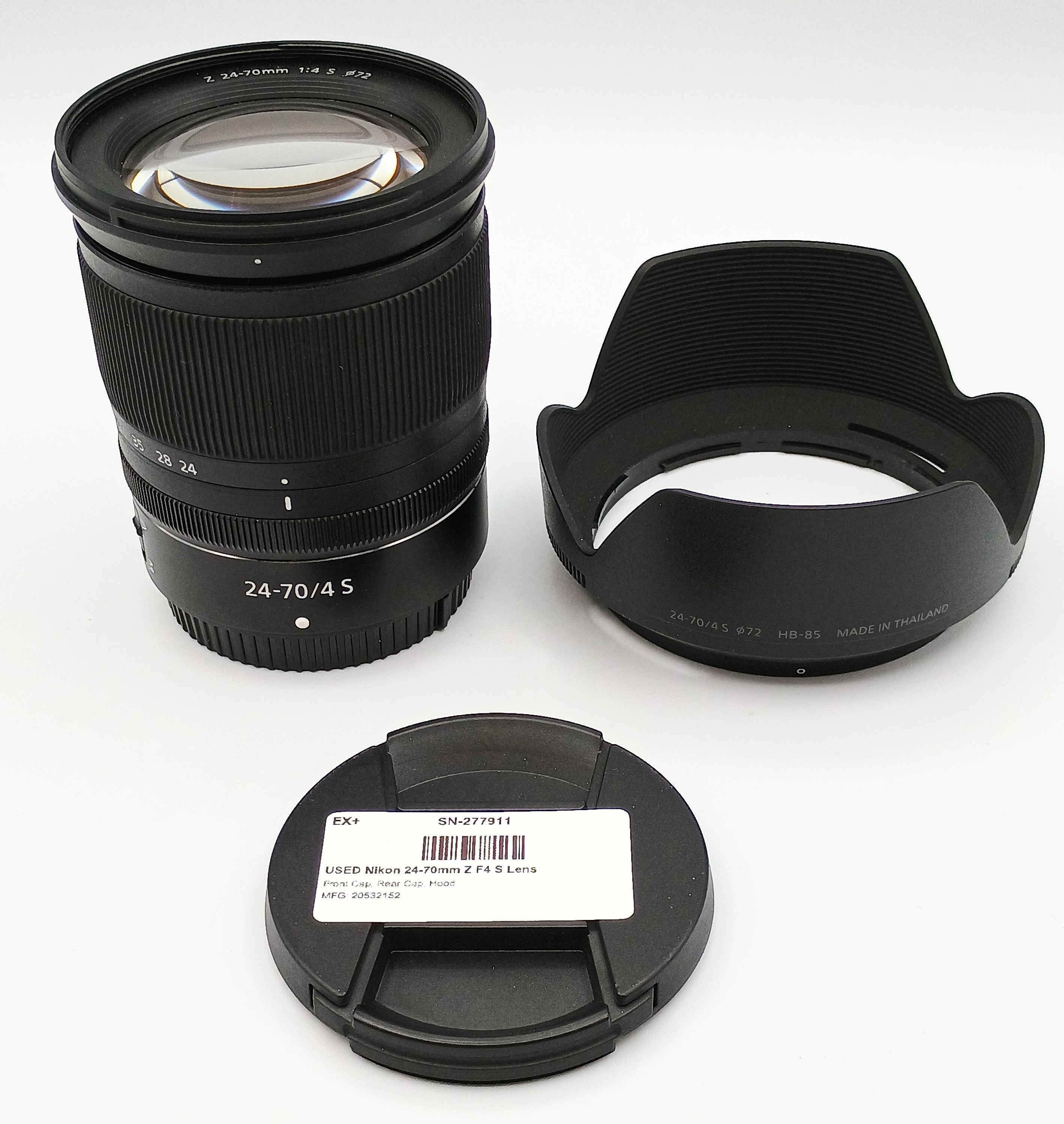 USED Nikon 24-70mm Z F4 S Lens