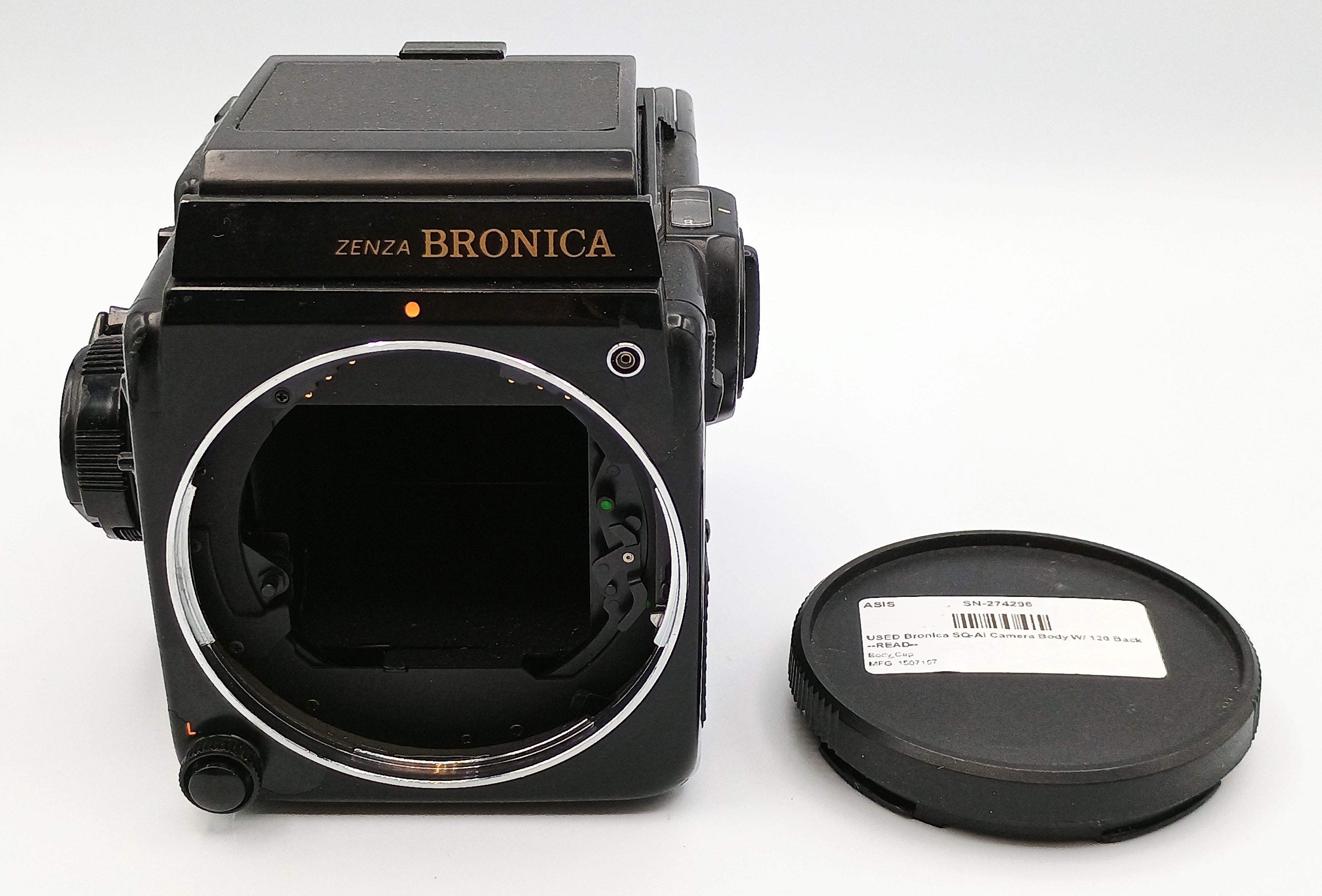 USED Bronica SQ-Ai Camera Body W/ 120 Back --READ--