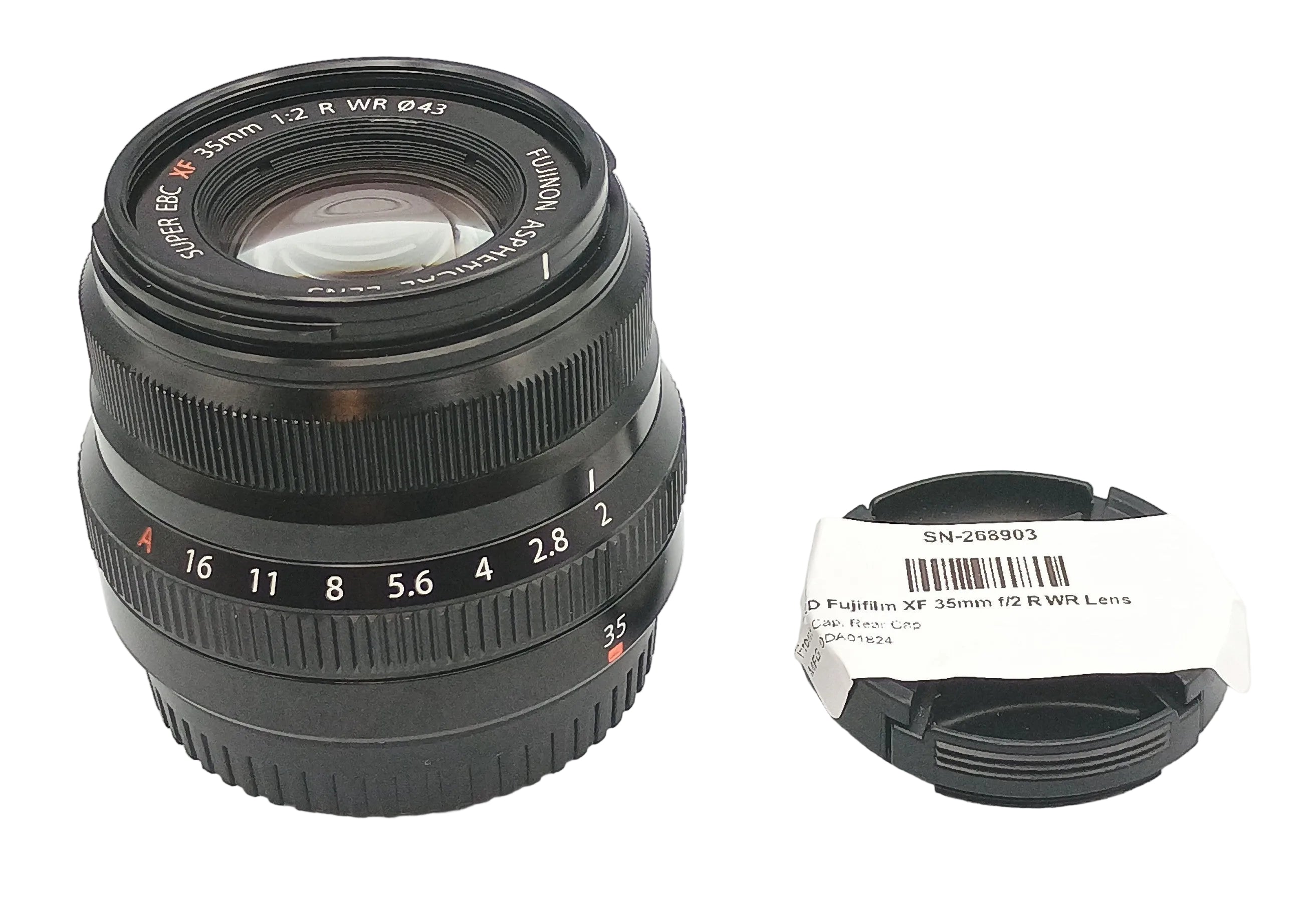 USED Fujifilm XF 35mm f/2 R WR Lens