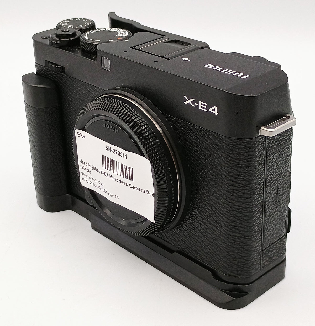 Used Fujifilm X-E4 Mirrorless Camera Body (Black)
