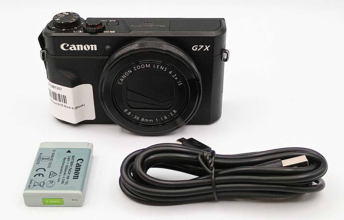 USED Canon PowerShot G7X Mark II (Black)