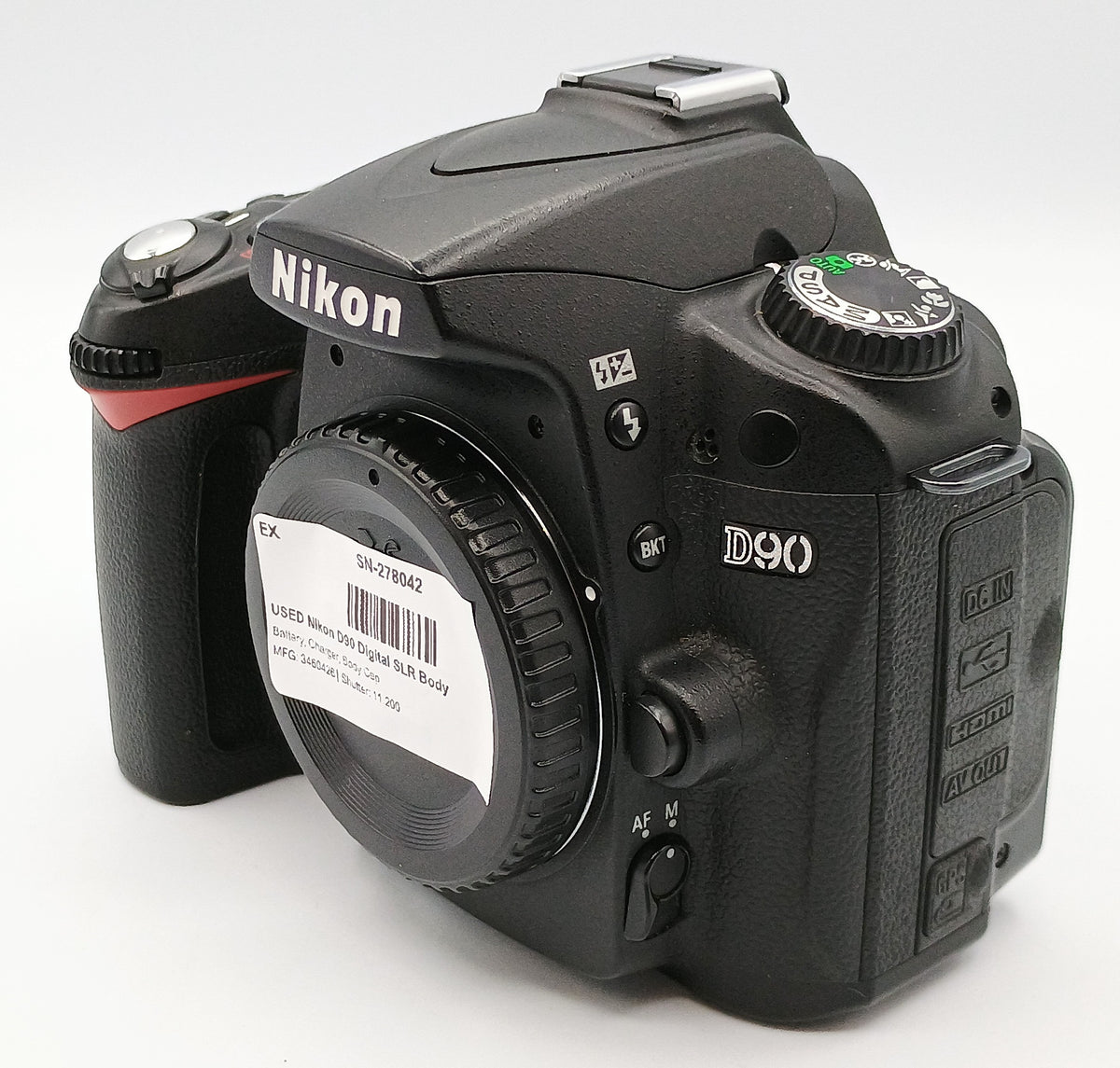 USED Nikon D90 Digital SLR Body