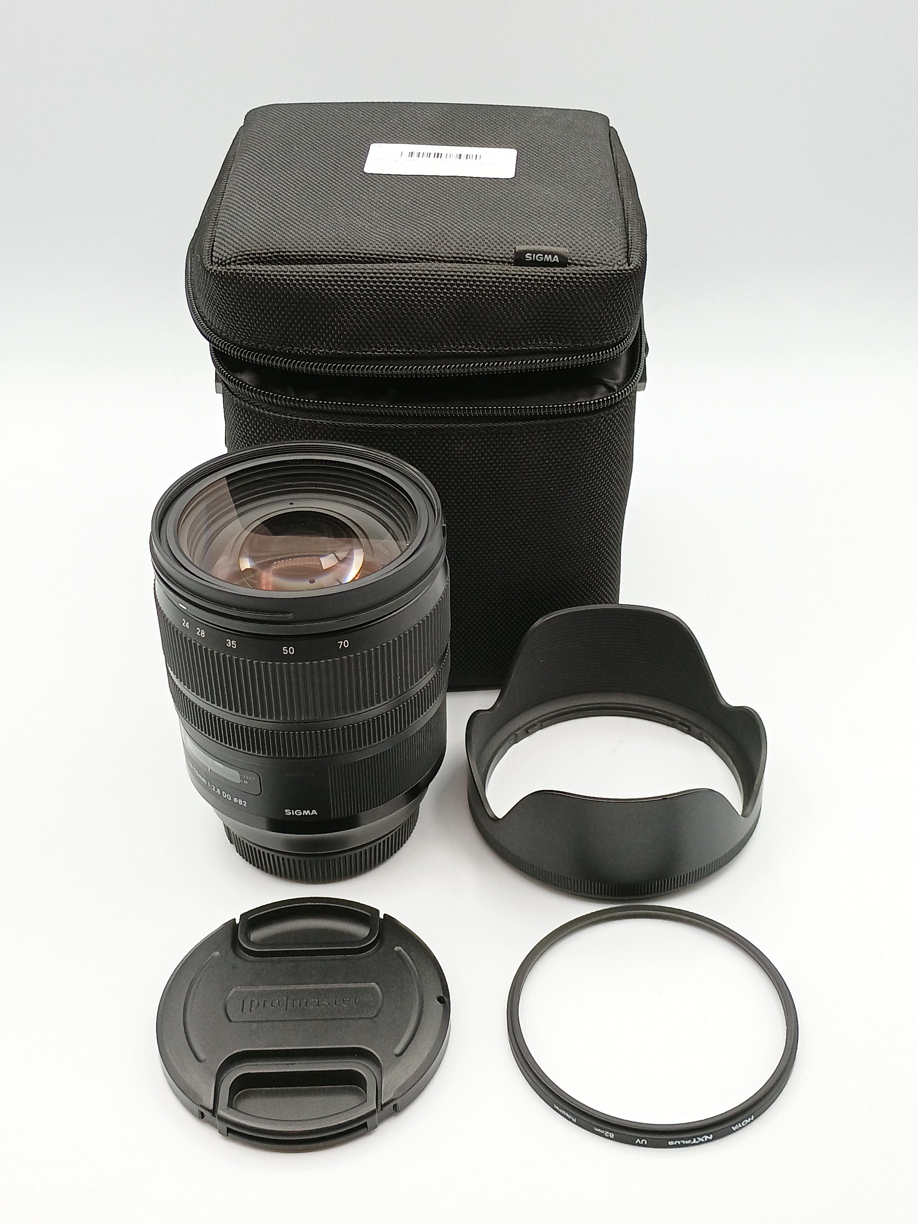USED Sigma 24-70mm f2.8 DG OS HSM ART Lens for Canon