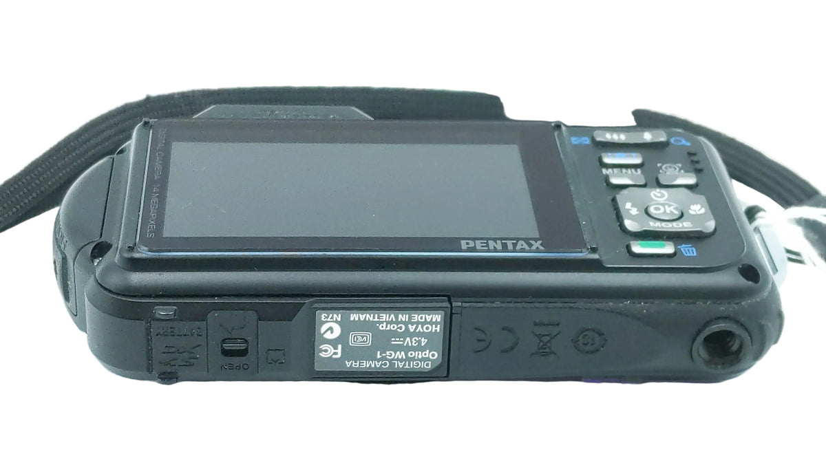 Used Pentax Optio WG-1 Waterproof Digital Camera