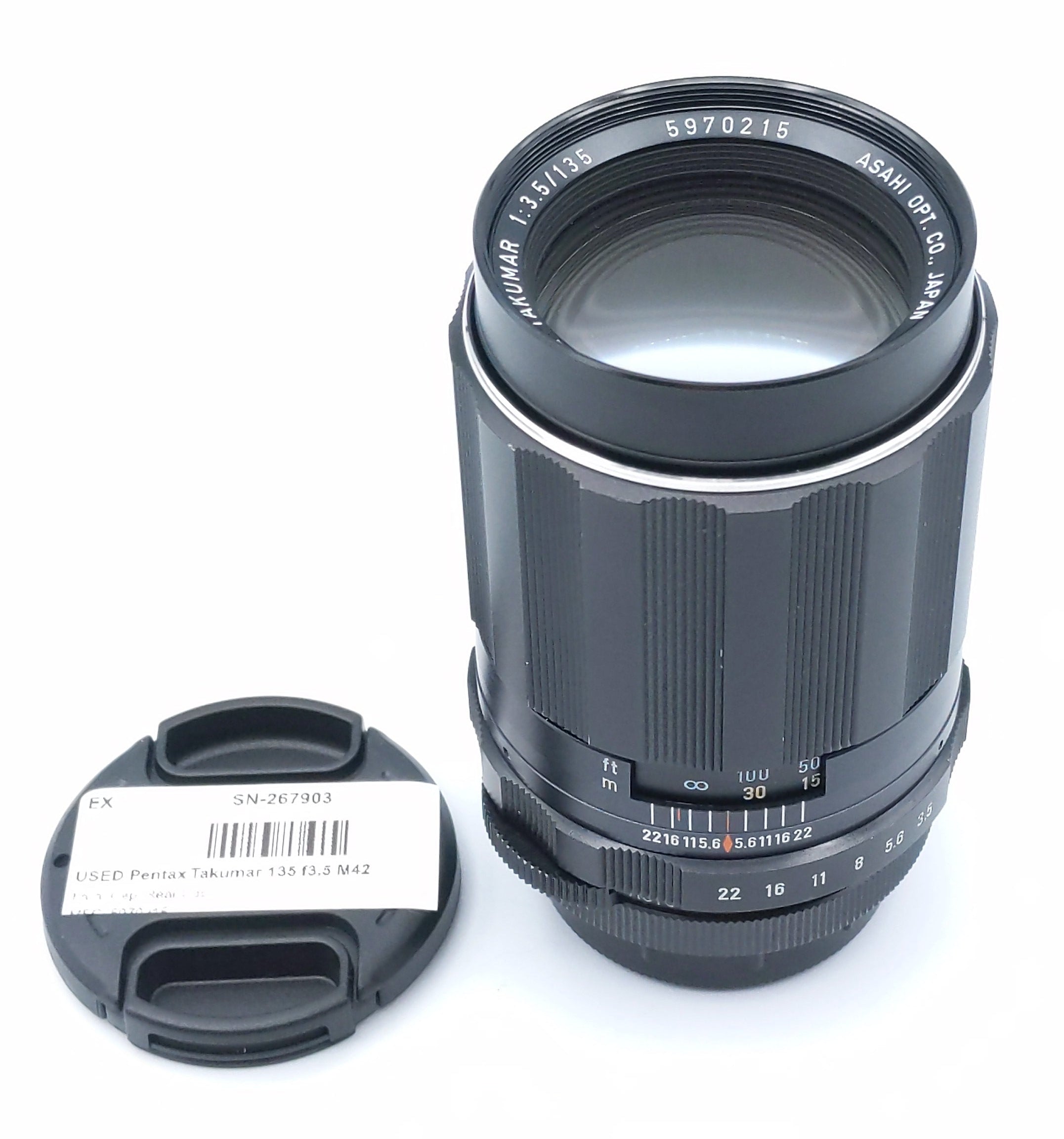 USED Pentax Takumar 135 f3.5 M42