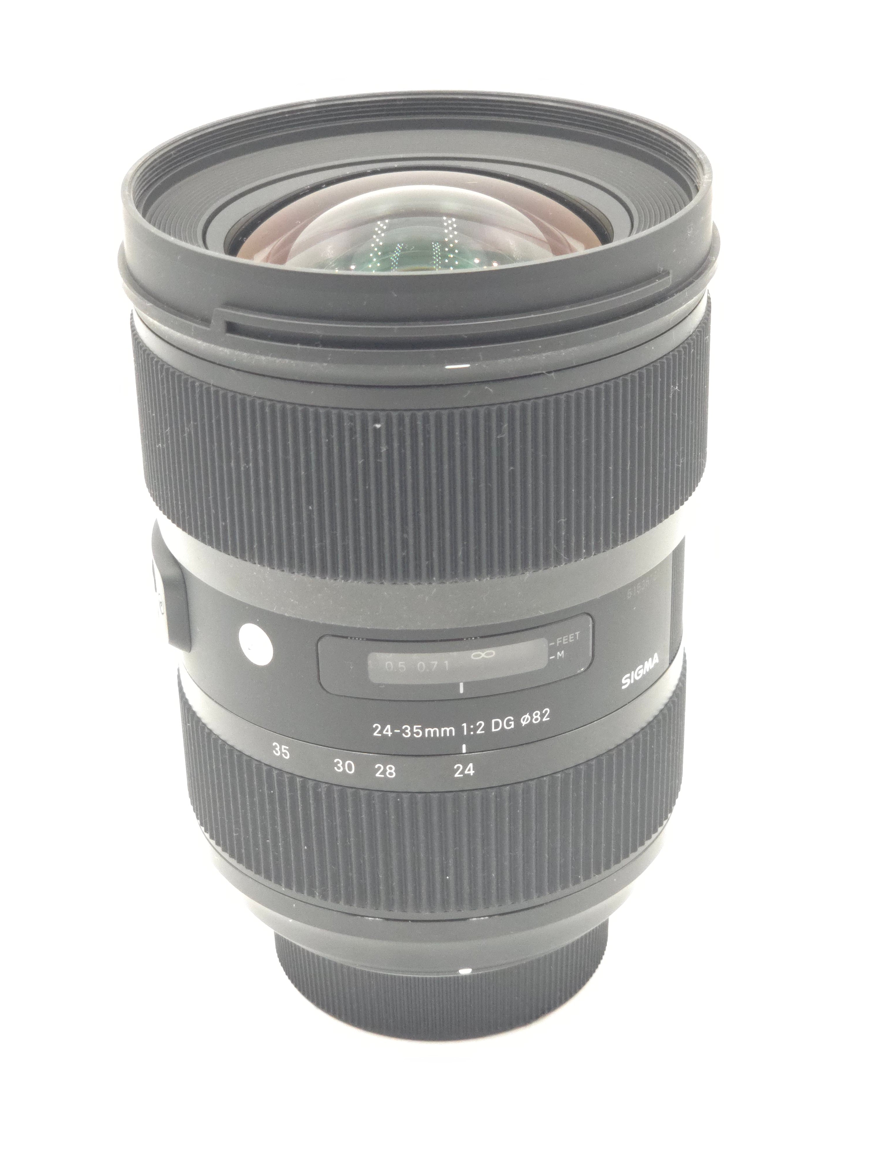 USED Sigma 24-35mm f/2 DG HSM Art Lens for  NIKON