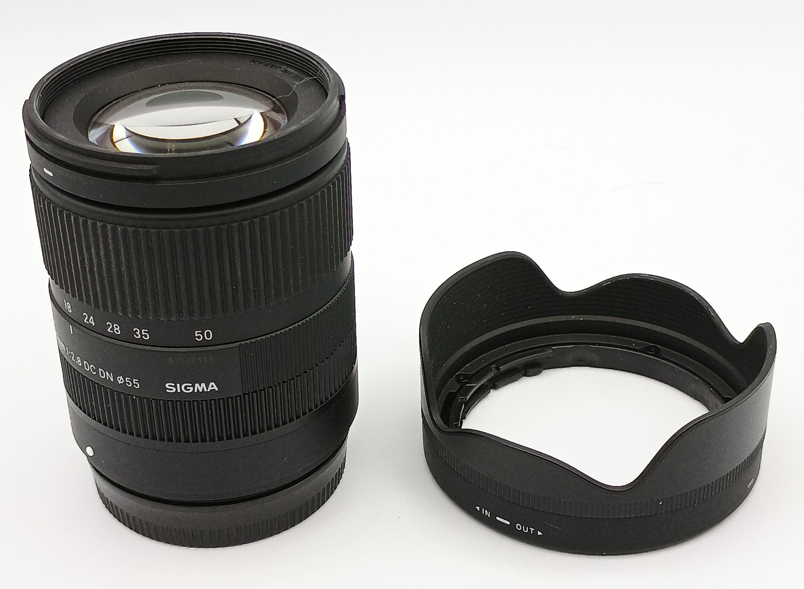 Used Sigma 18-50mm f/2.8 DC DN Contemporary Lens for FUJIFILM XF