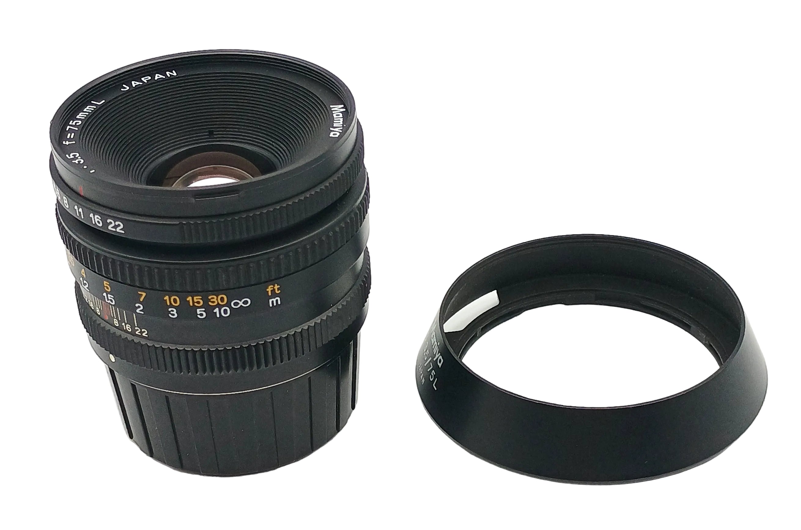 Used Mamiya 75mm f3.5 G L Rangefinder Lens for Mamiya 6