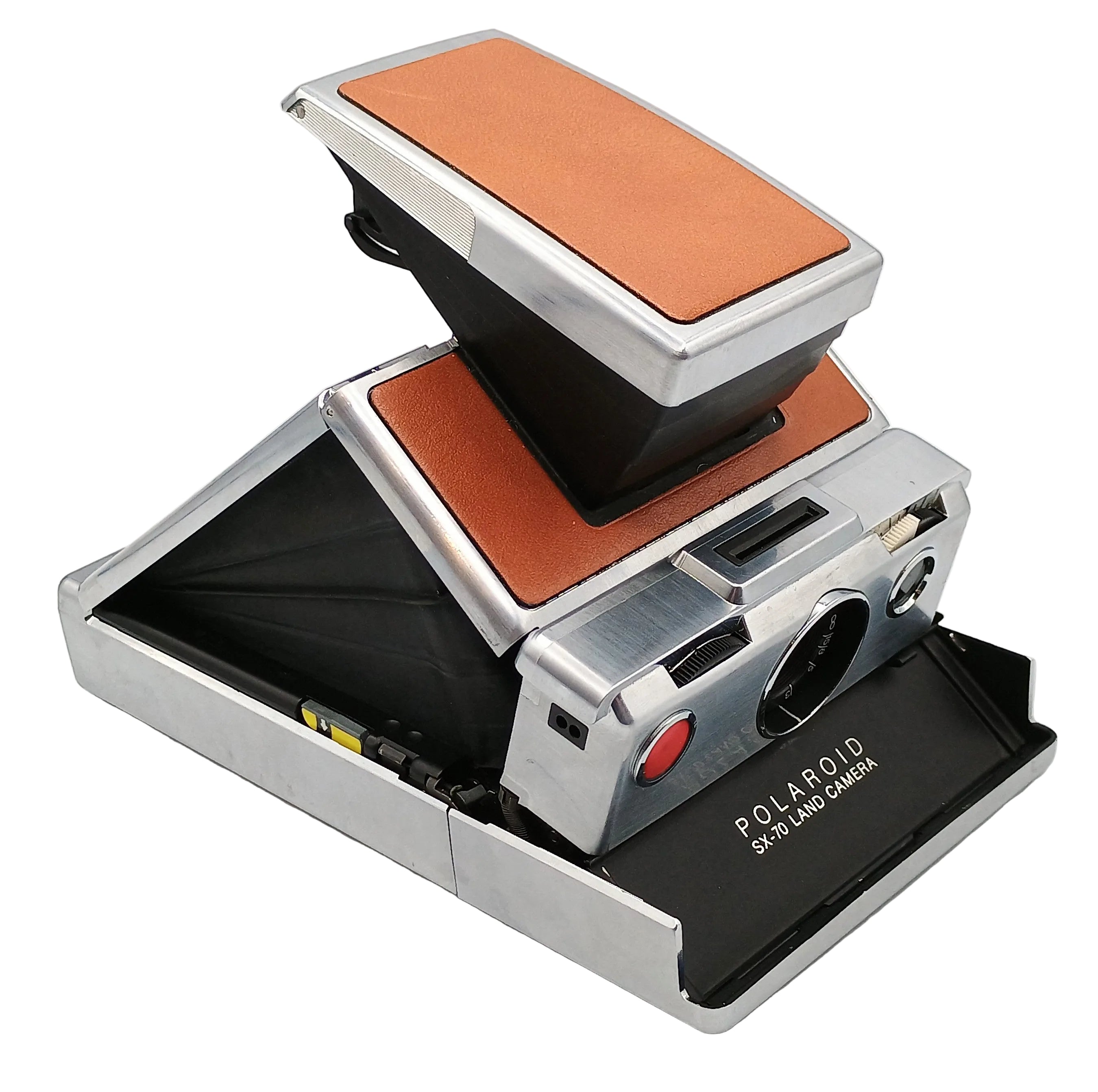 USED Polaroid SX-70 Land Camera w/ Leather Case