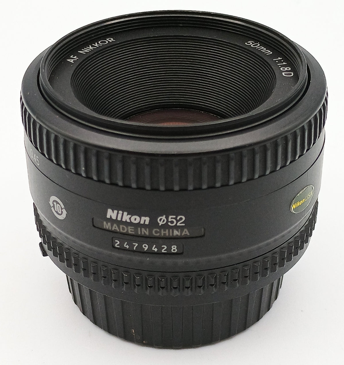 USED Nikon 50mm F1.8 D AF Lens