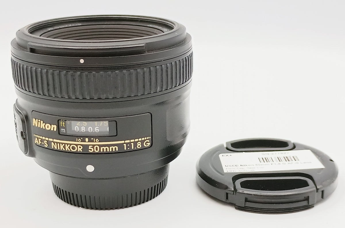 USED Nikon 50mm F1.8 G AF-S Lens