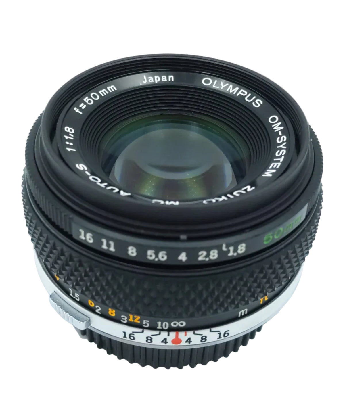 Used Olympus 50mm F1.8 MF Film Lens