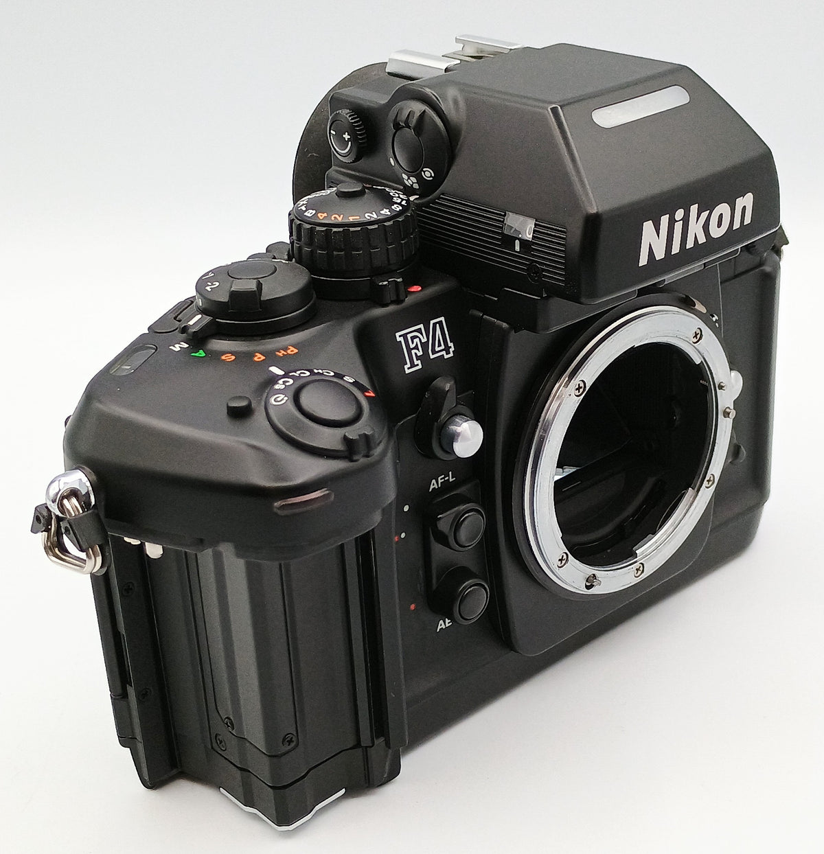 Used Nikon  F4 Film SLR + MF-23 back + MB-23 Grip