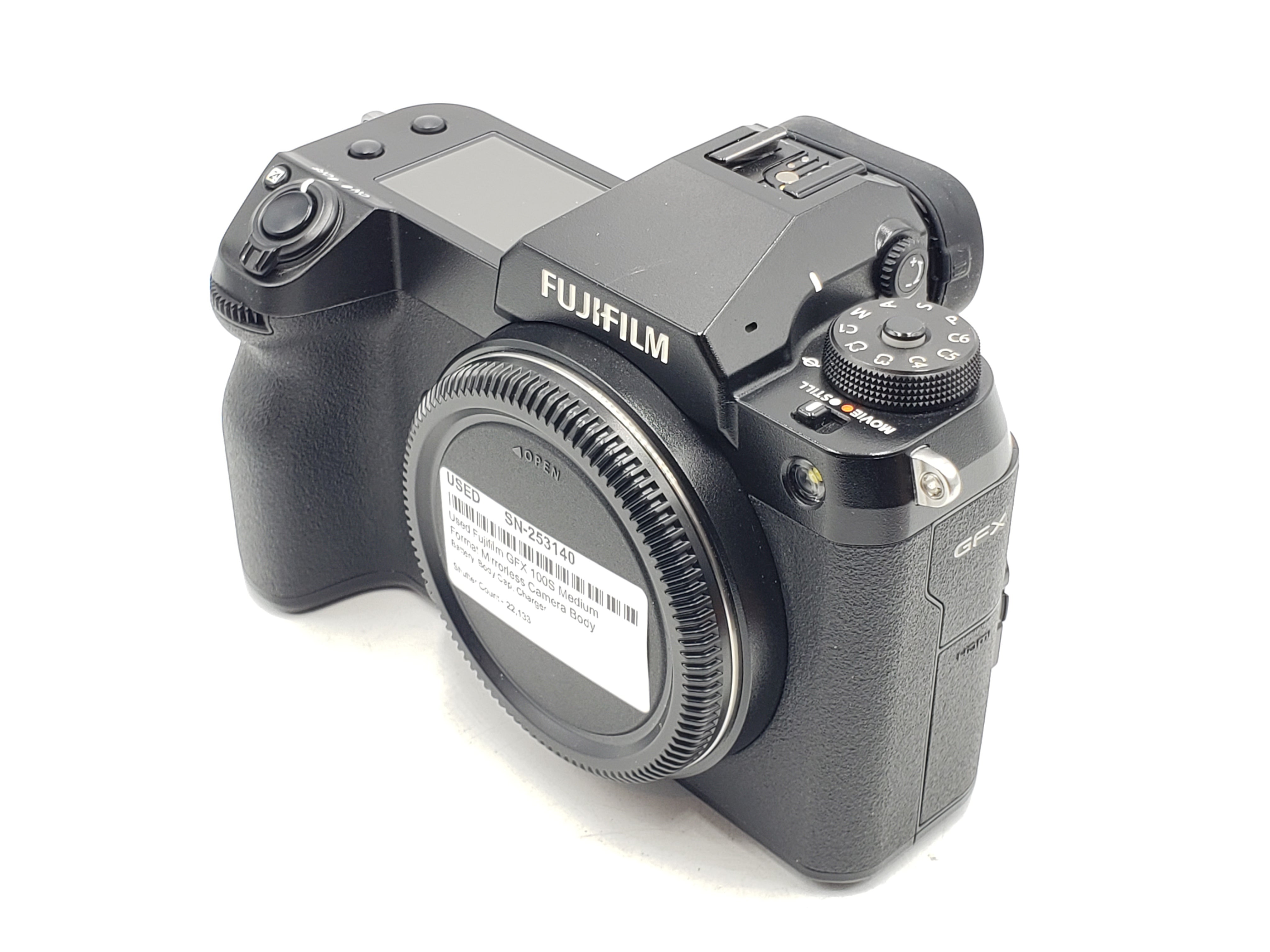 Used Fujifilm GFX 100S Medium Format Mirrorless Camera Body