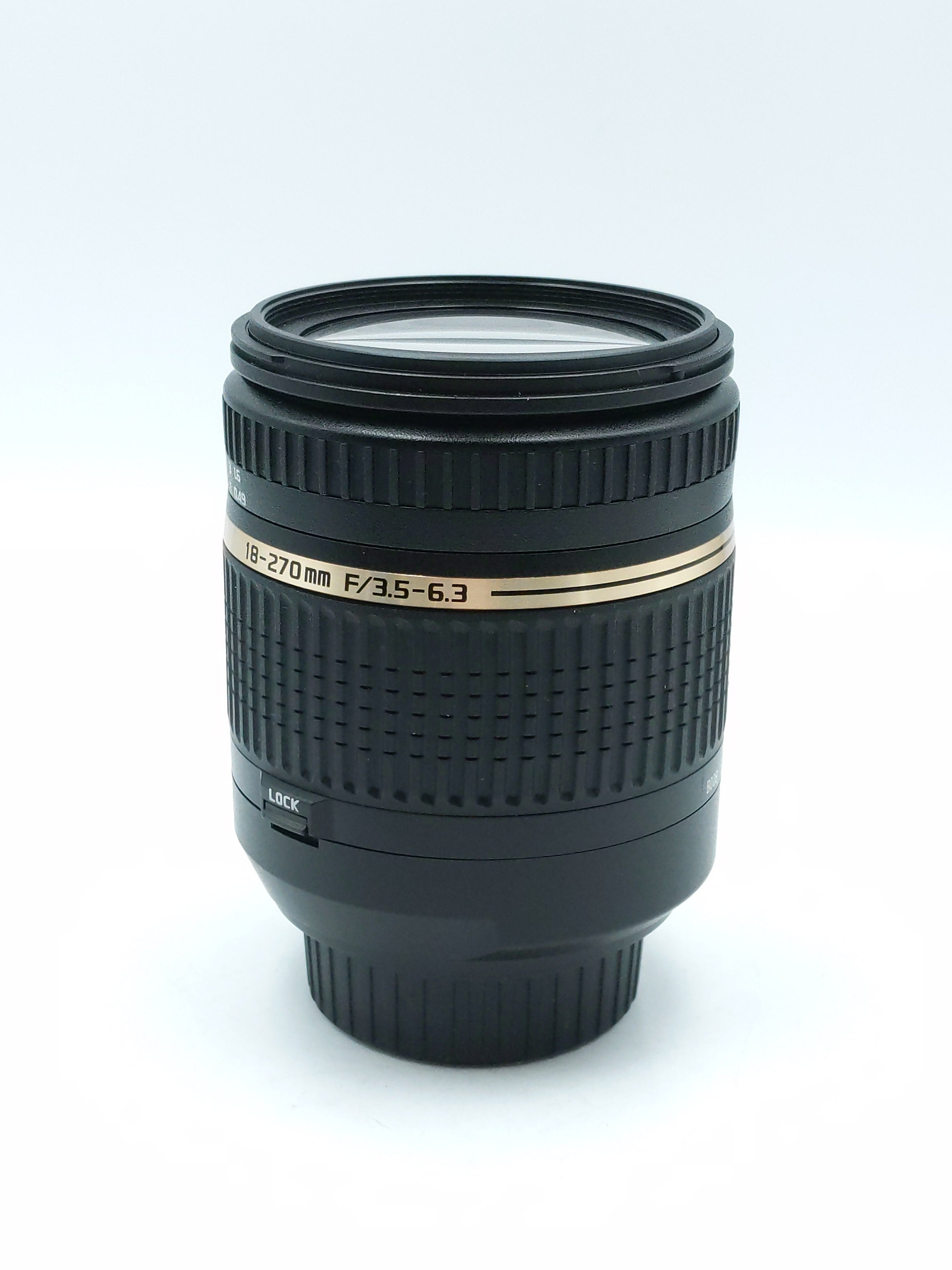 USED Tamron 18-270mm f3.5-6.3 Di II VC PZD AF Lens (Nikon-F)