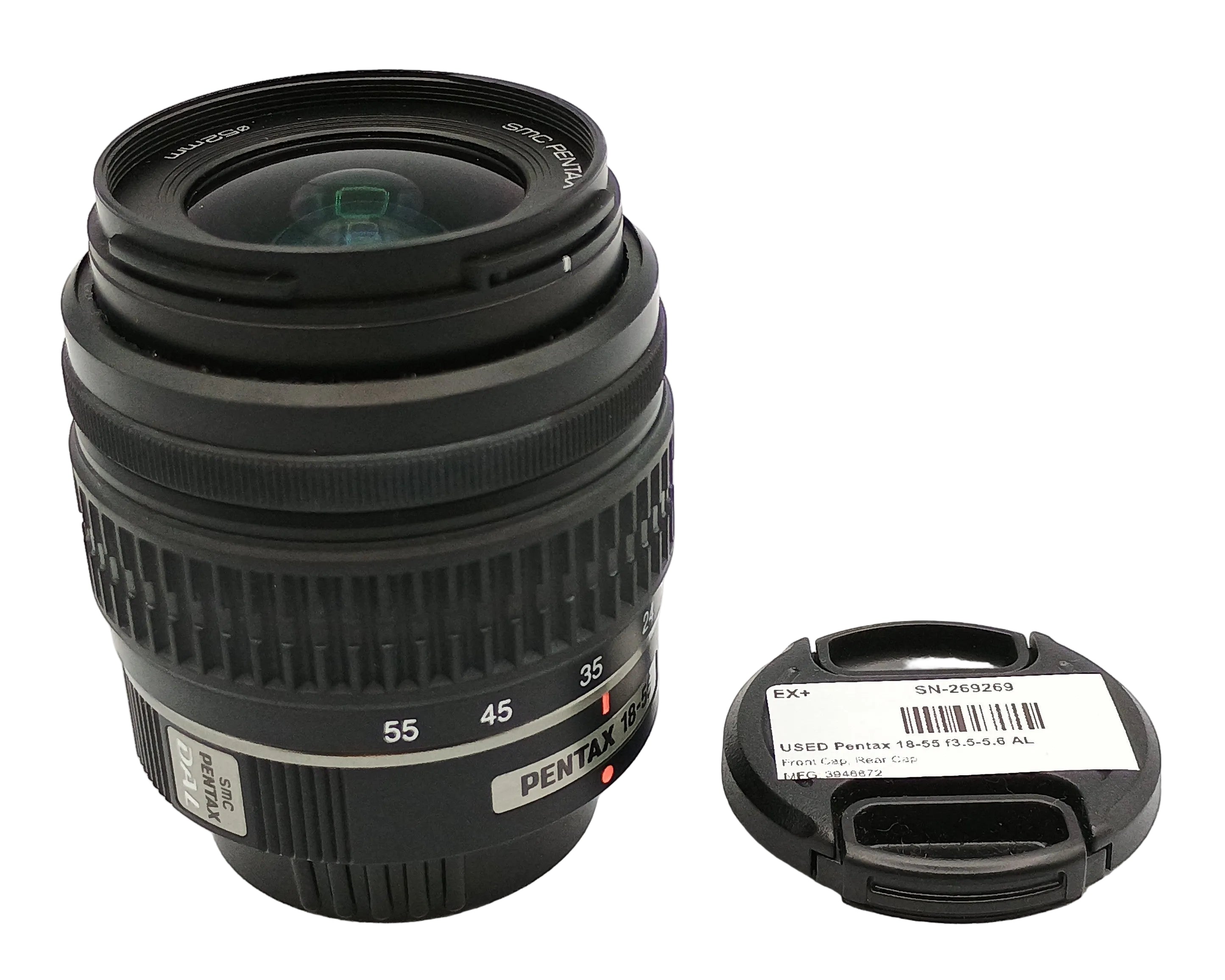 USED Pentax 18-55 f3.5-5.6 AL