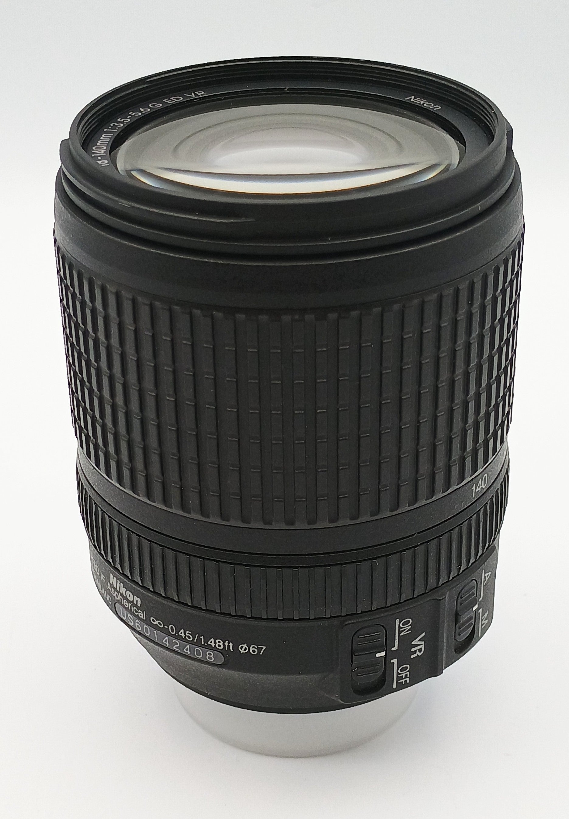 USED Nikon 18-140mm F3.5-5.6 G ED VR Lens