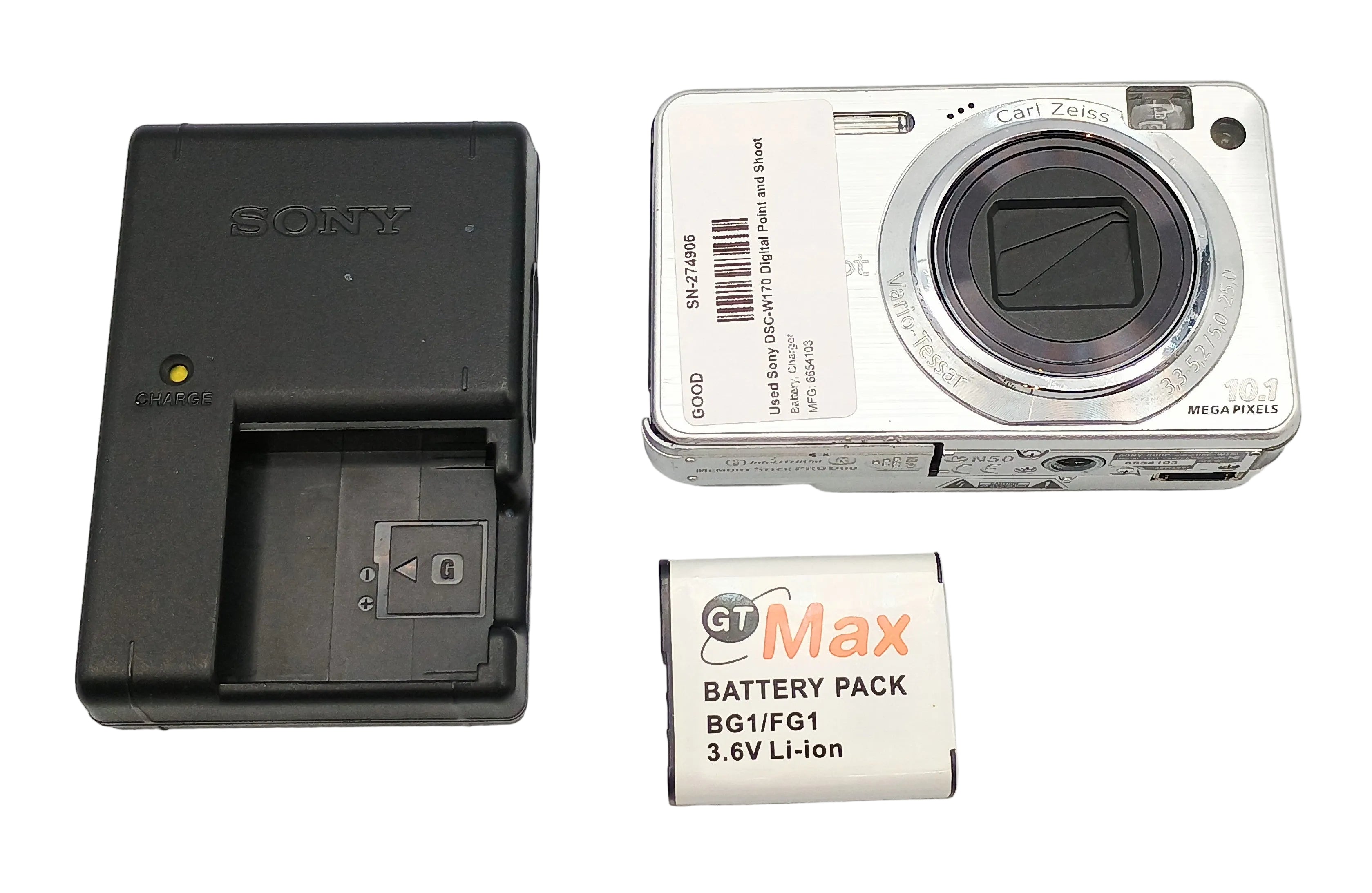 Used Sony DSC-W170 Digital Point and Shoot