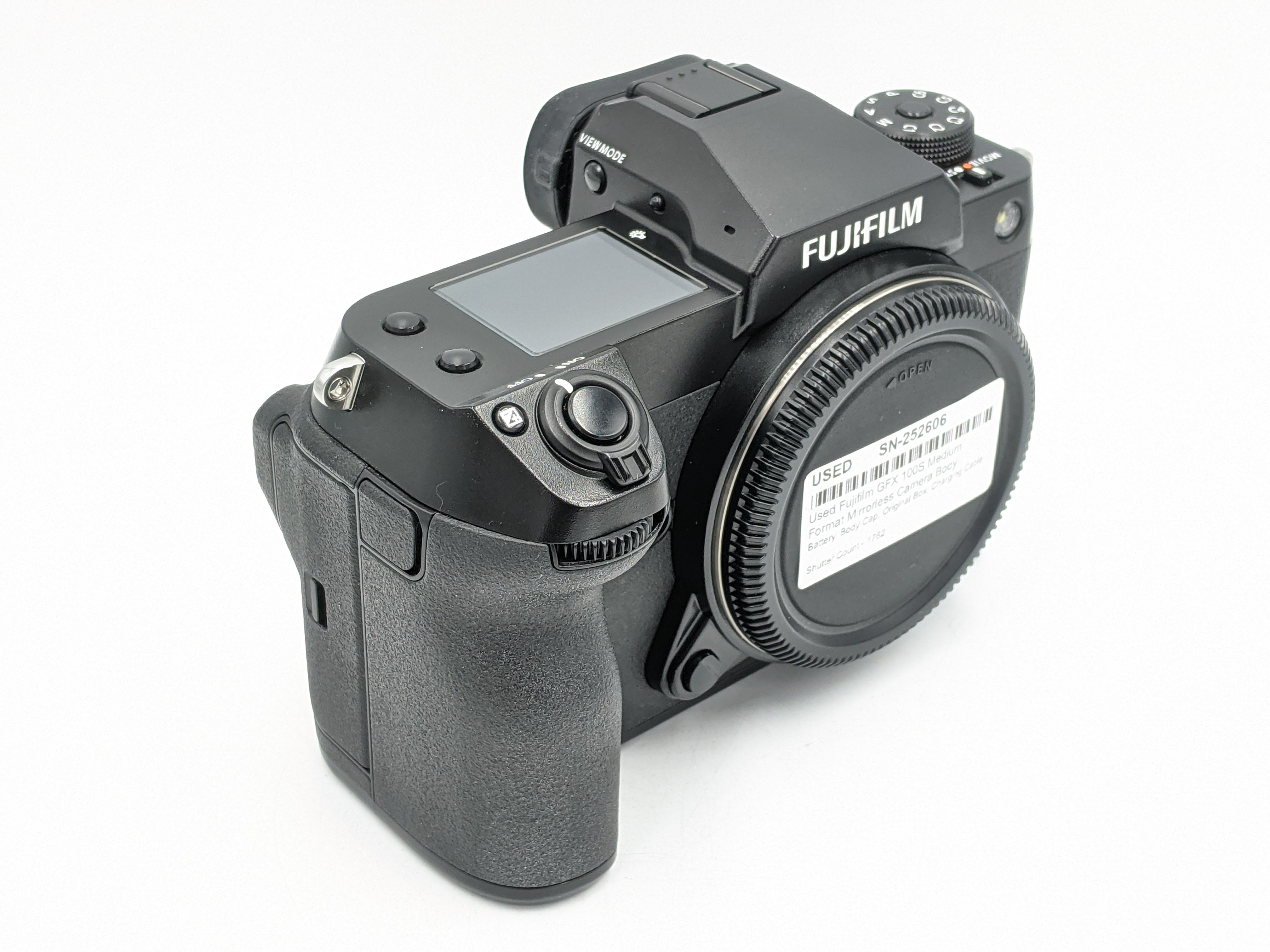 Used Fujifilm GFX 100S Medium Format Mirrorless Camera Body