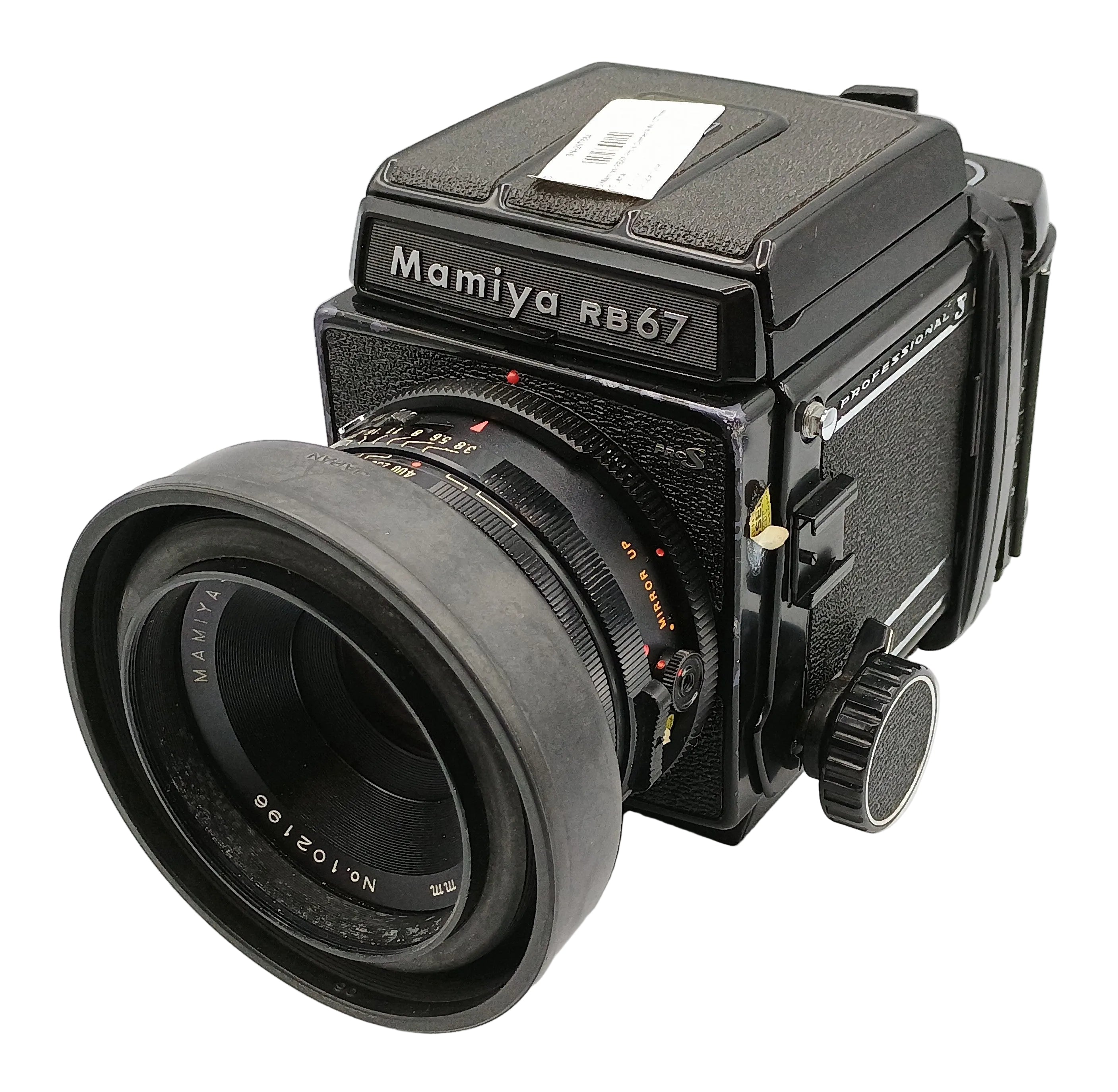 USED Mamiya RB67 Pro s Camera W/ 127mm F3.8 C Lens