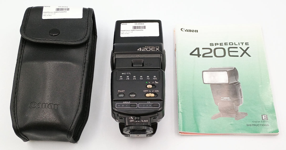 Used Canon 420EX Speedlite