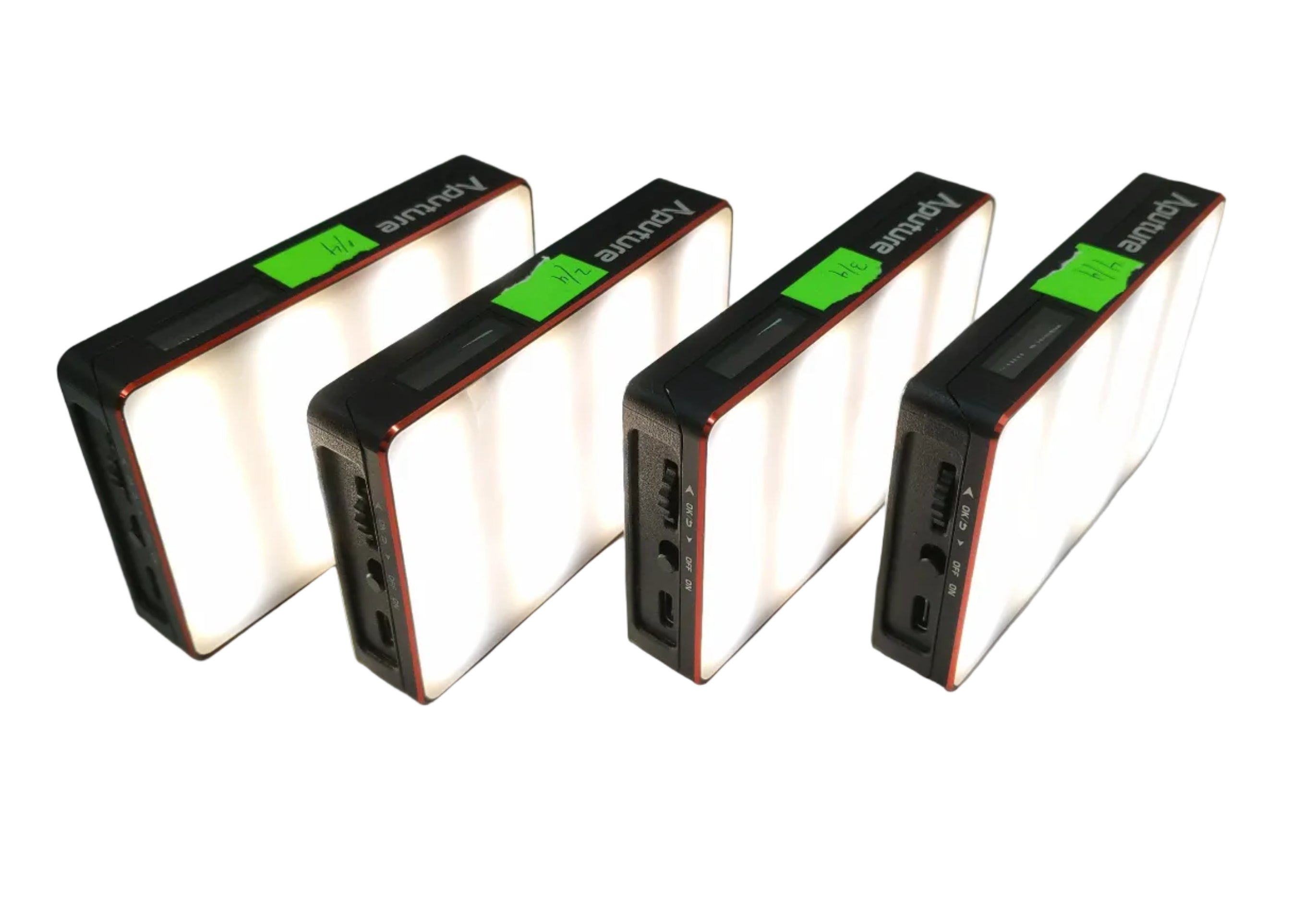 Used Aputure MC 4-Light Travel Kit with Charging Case