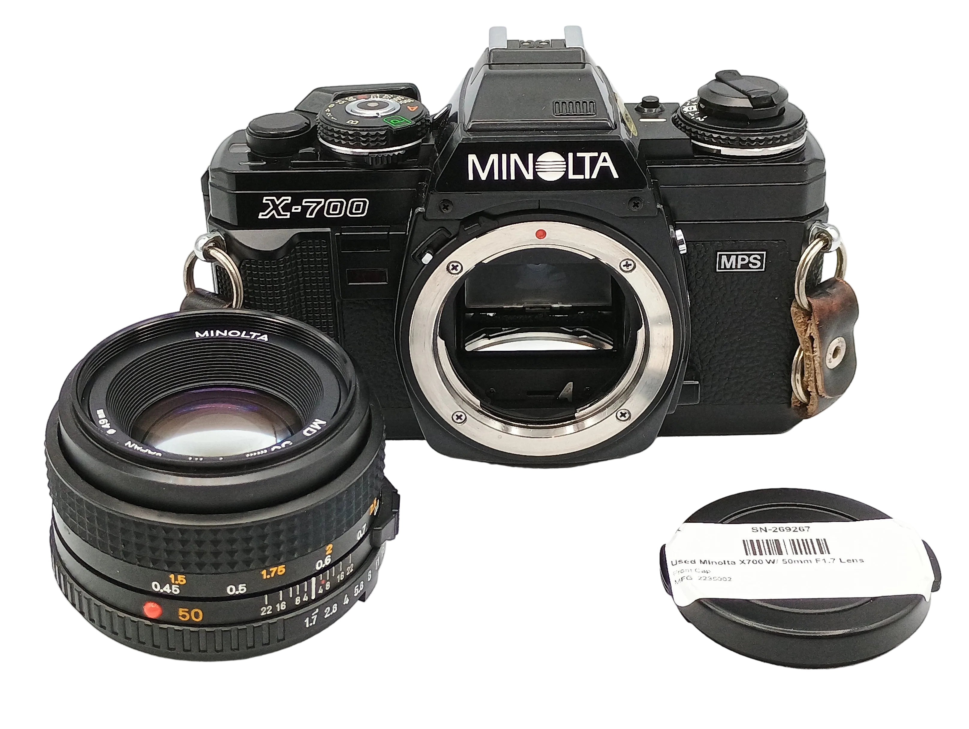 Used Minolta X700 W/ 50mm F1.7 Lens