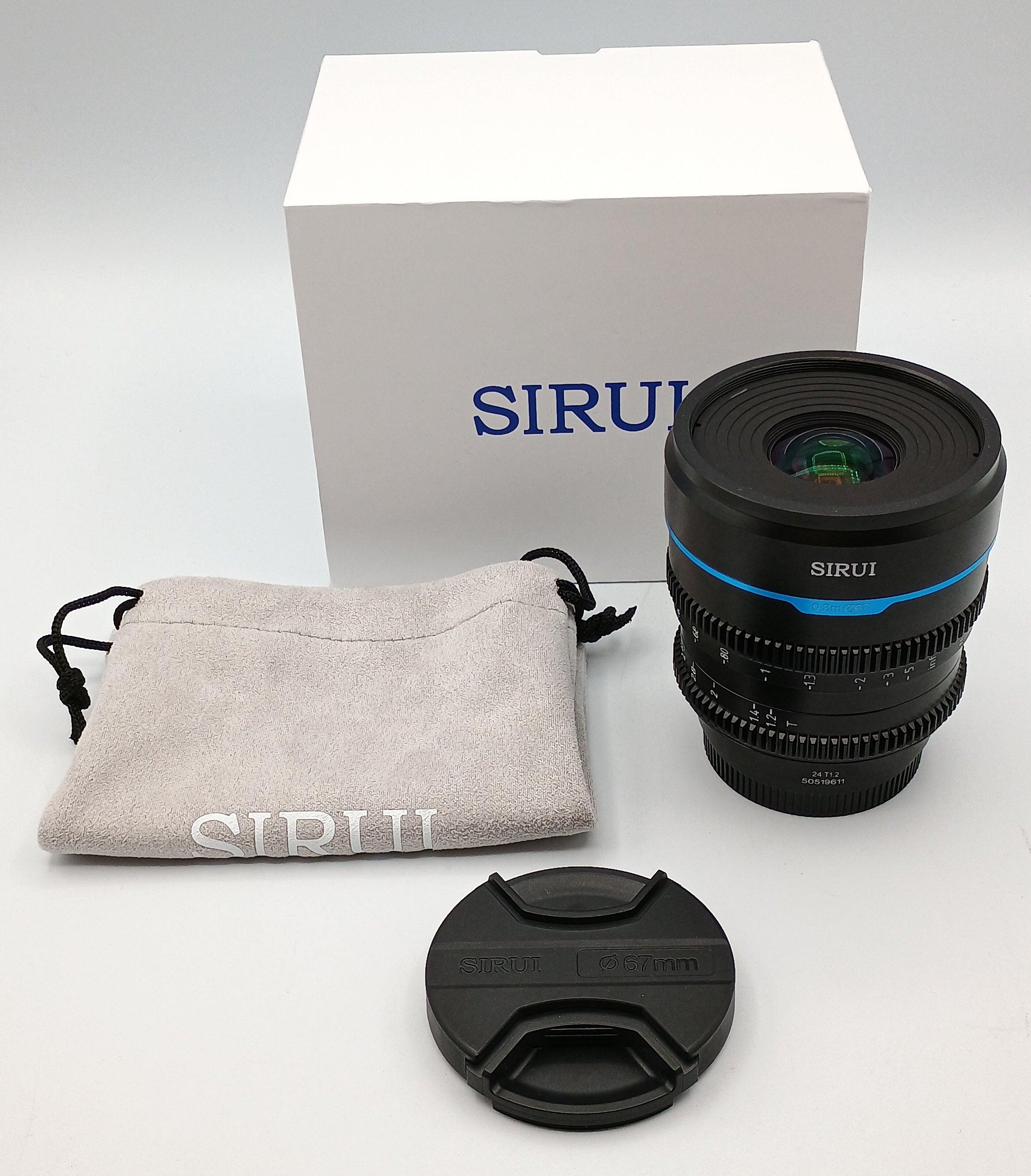 Used Sirui Night Walker 24mm T1.2 S35 Cine Lens (E-Mount, Black)