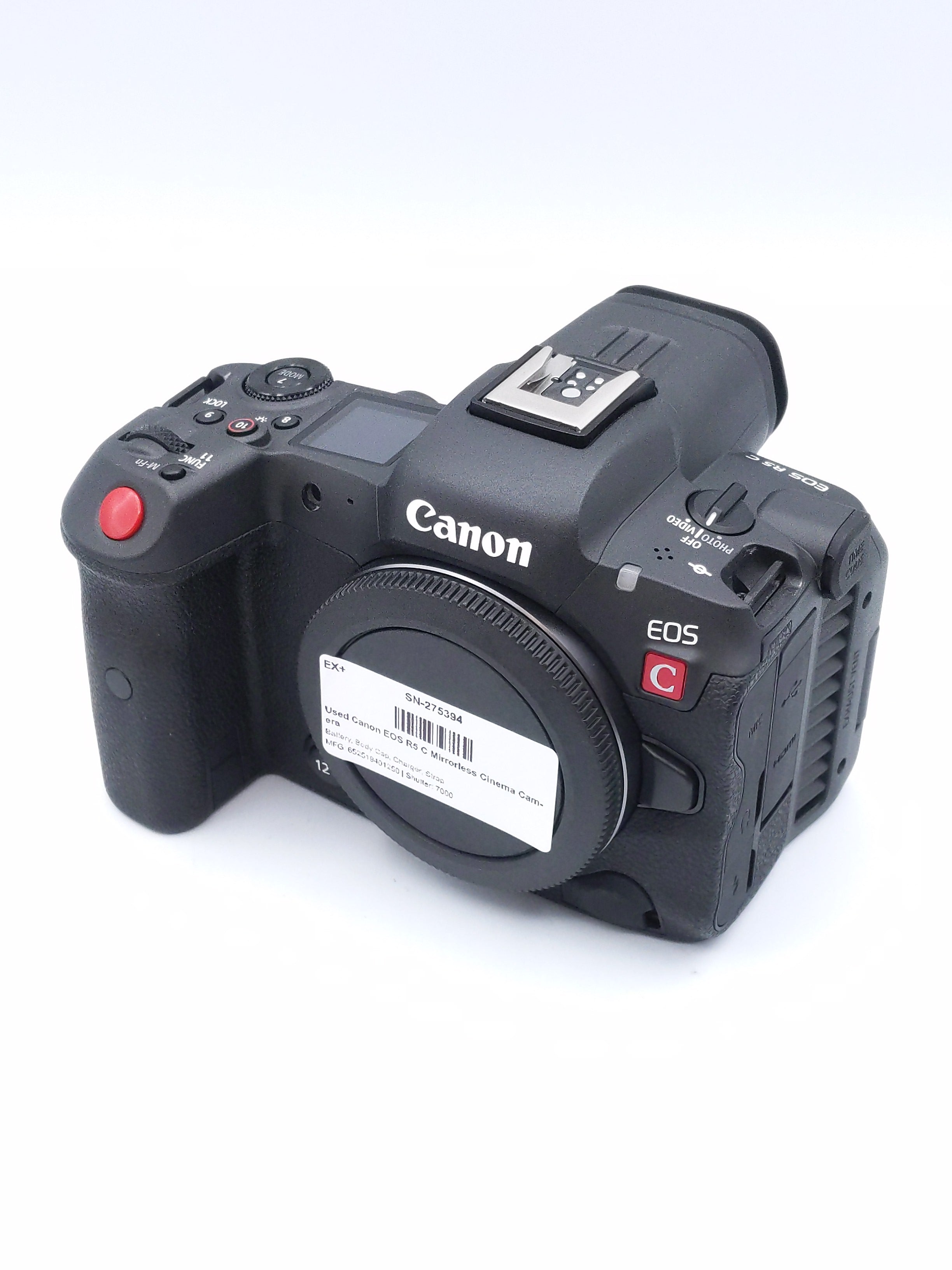 Used Canon EOS R5 C Mirrorless Cinema Camera