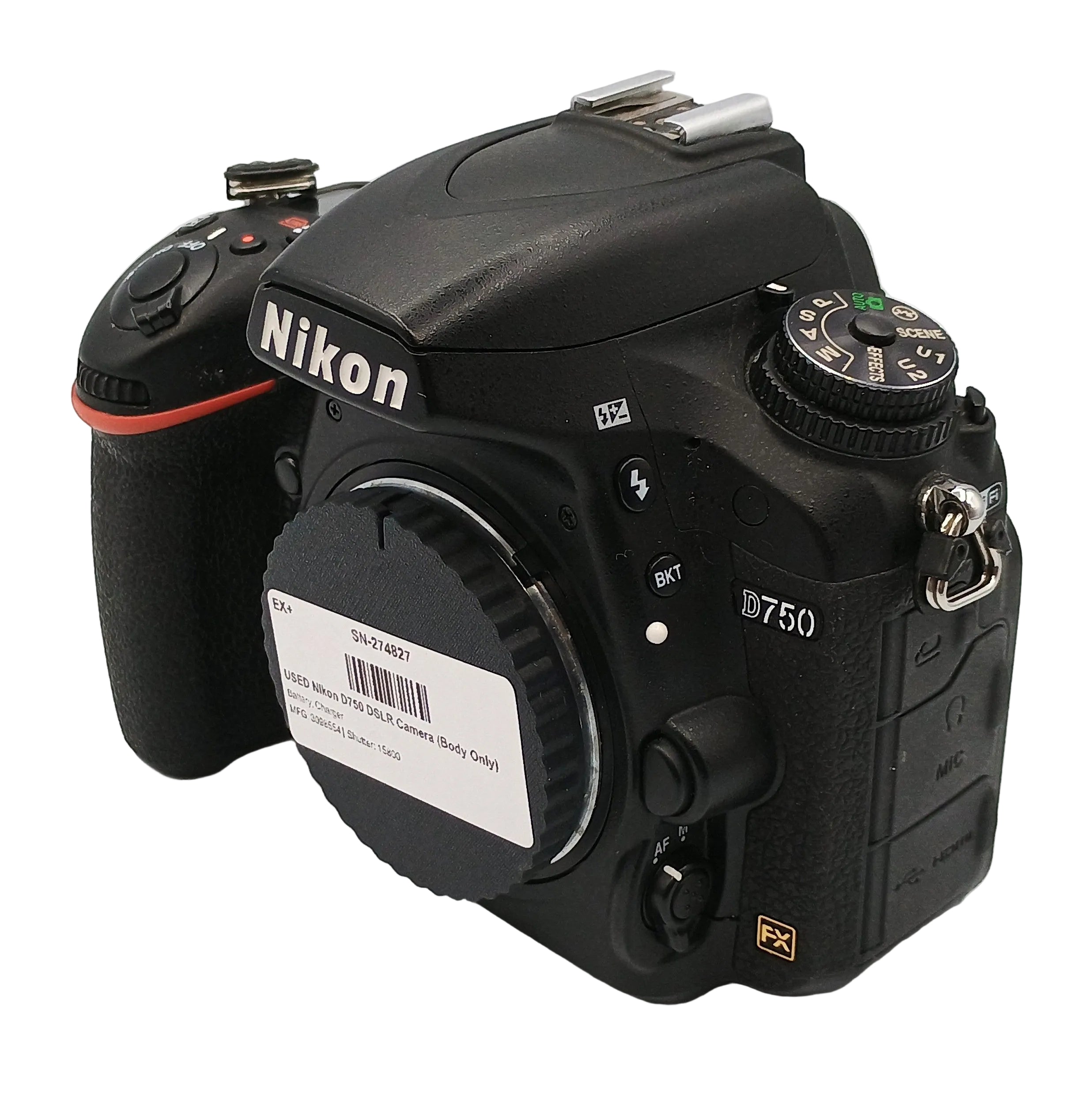 USED Nikon D750 DSLR Camera (Body Only)