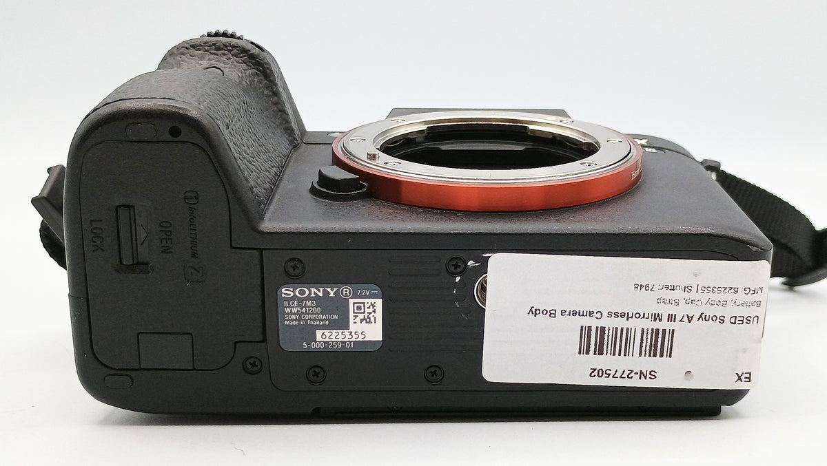 USED Sony A7 III Mirrorless Camera Body
