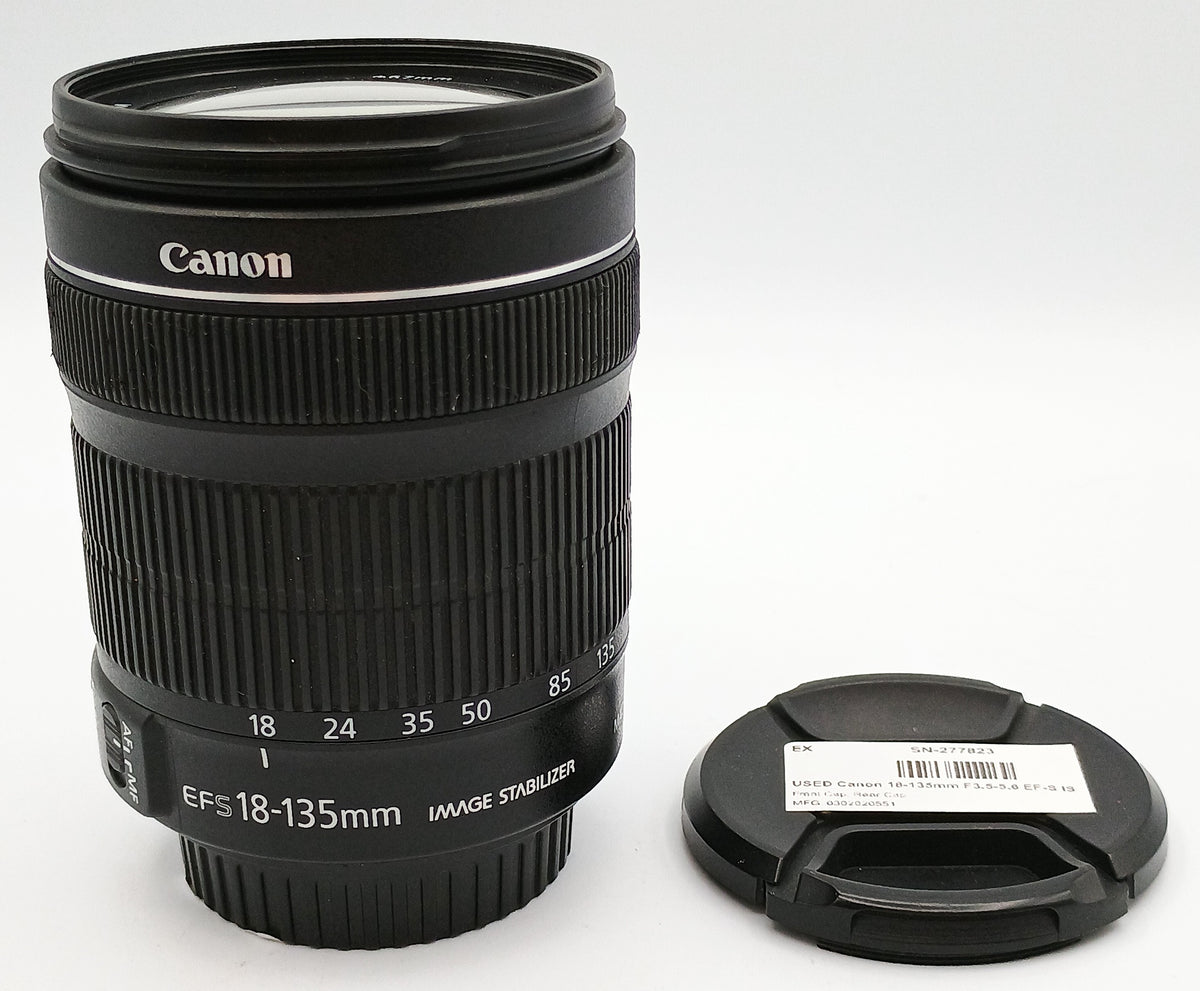 USED Canon 18-135mm F3.5-5.6 EF-S IS