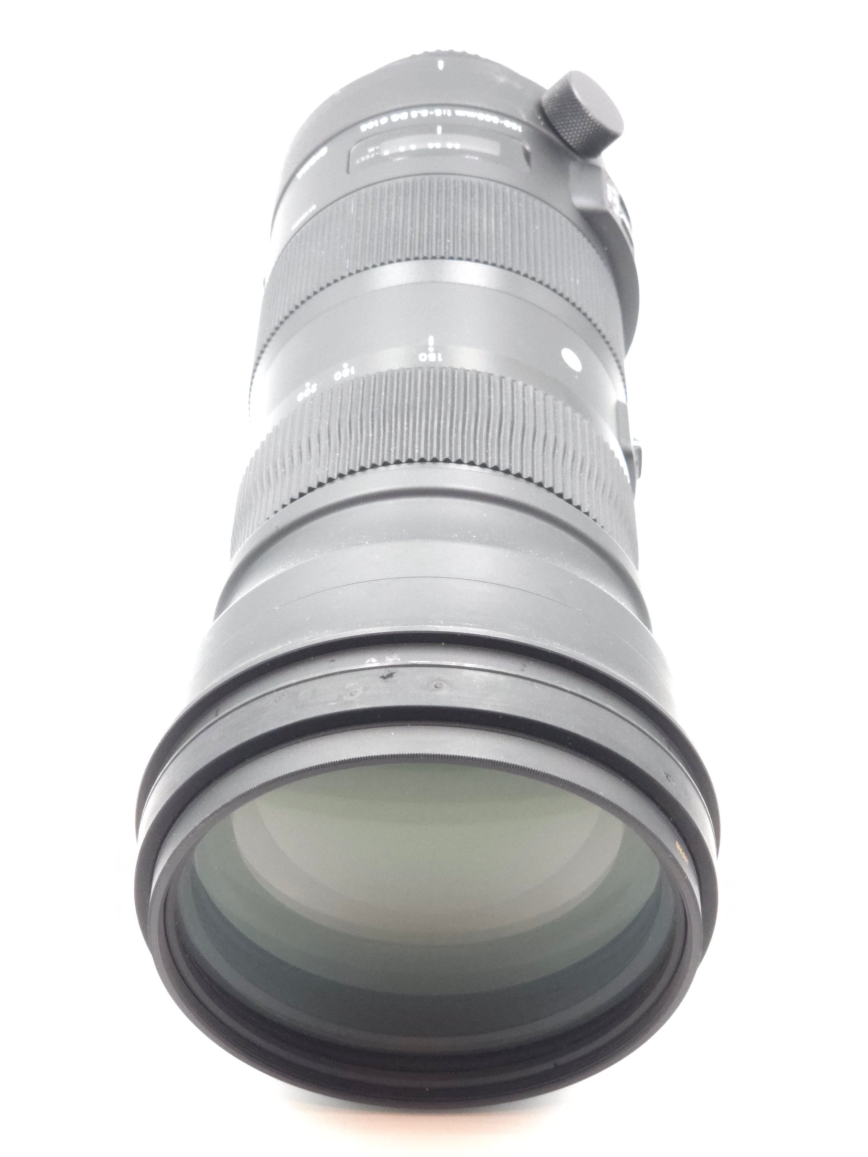 USED Sigma 150-600mm f/5-6.3 DG OS HSM Sports Lens for Canon EF