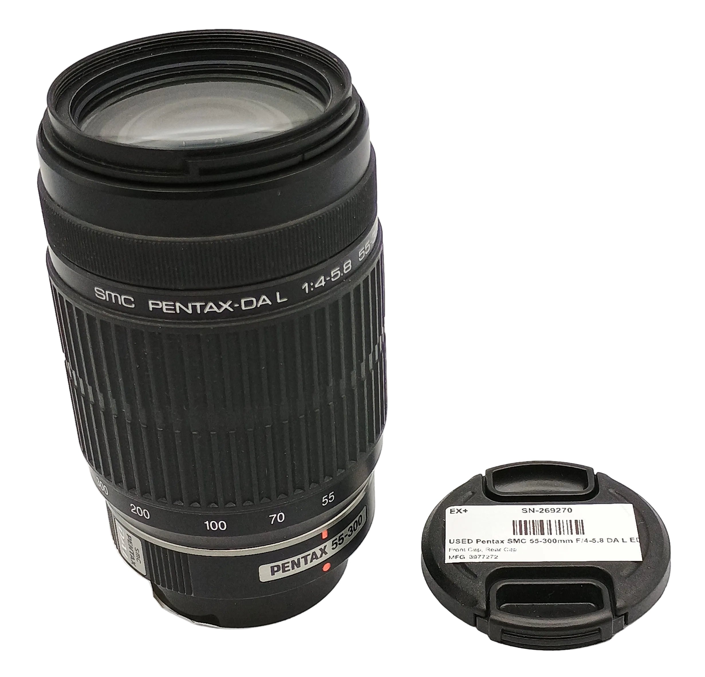 USED Pentax SMC 55-300mm F/4-5.8 DA L ED