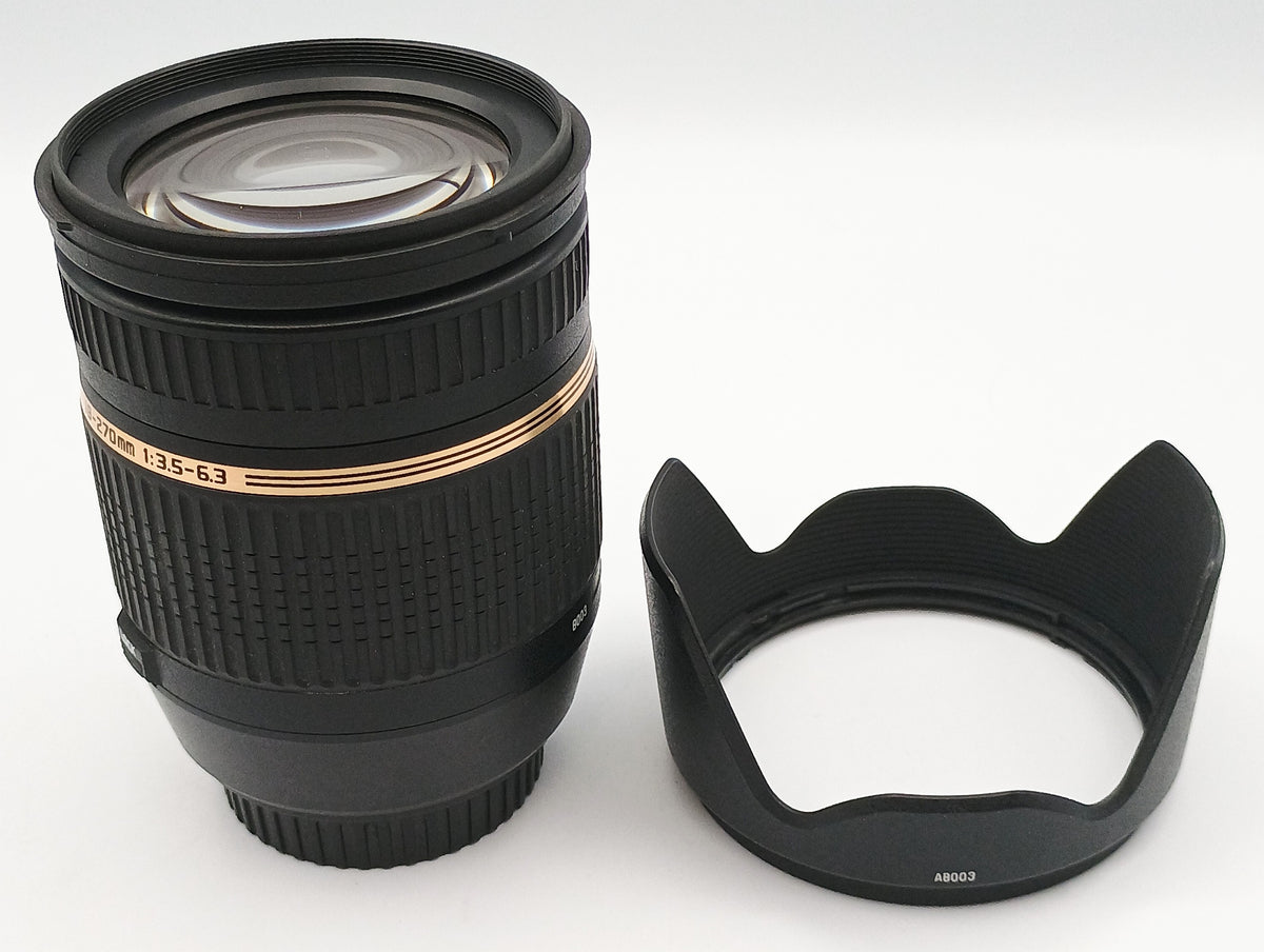 USED Tamron 18-270mm F3.5-6.3 Di II VC PZD AF Lens (C-EFs)