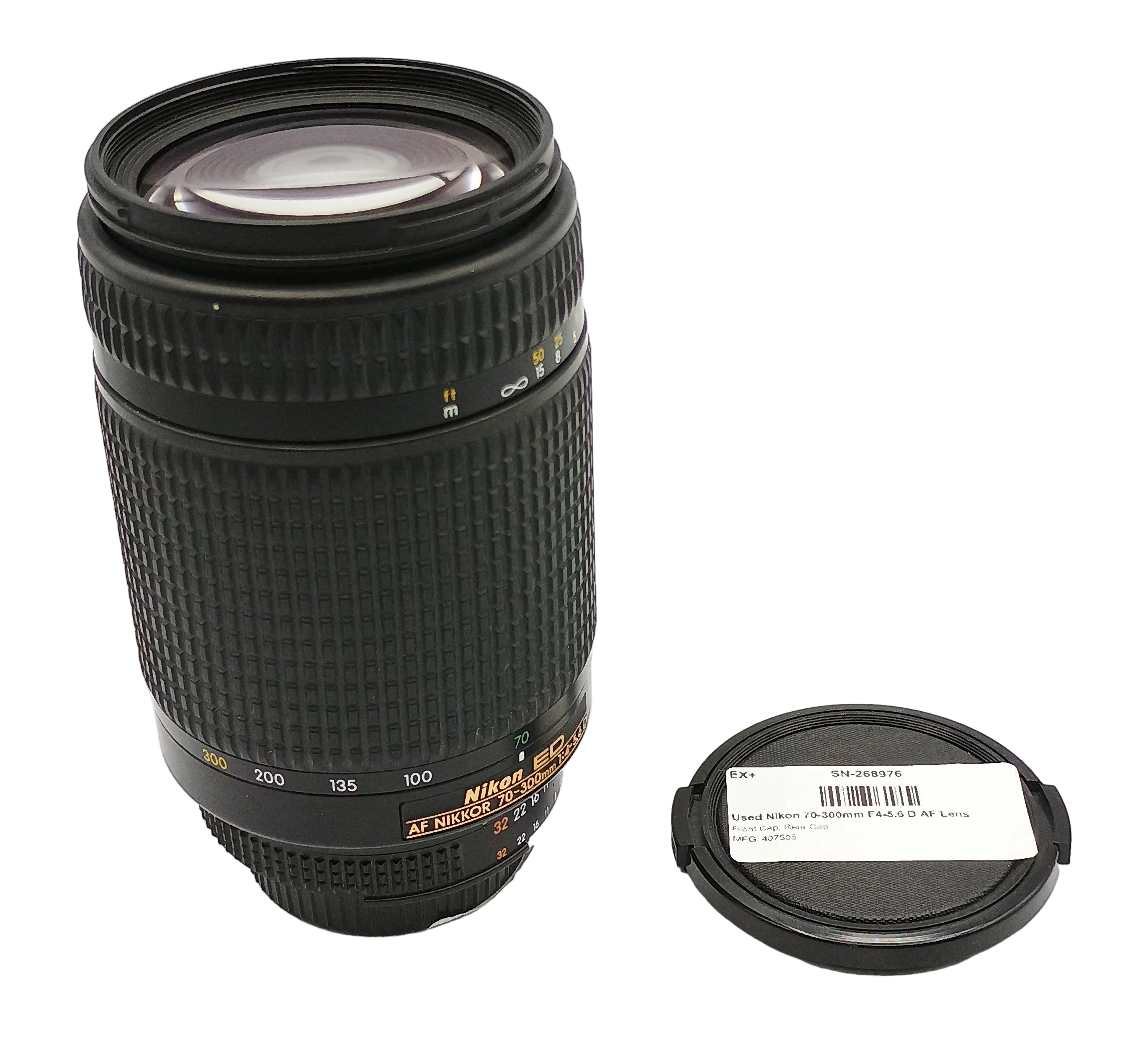 Used Nikon 70-300mm F4-5.6 D AF Lens