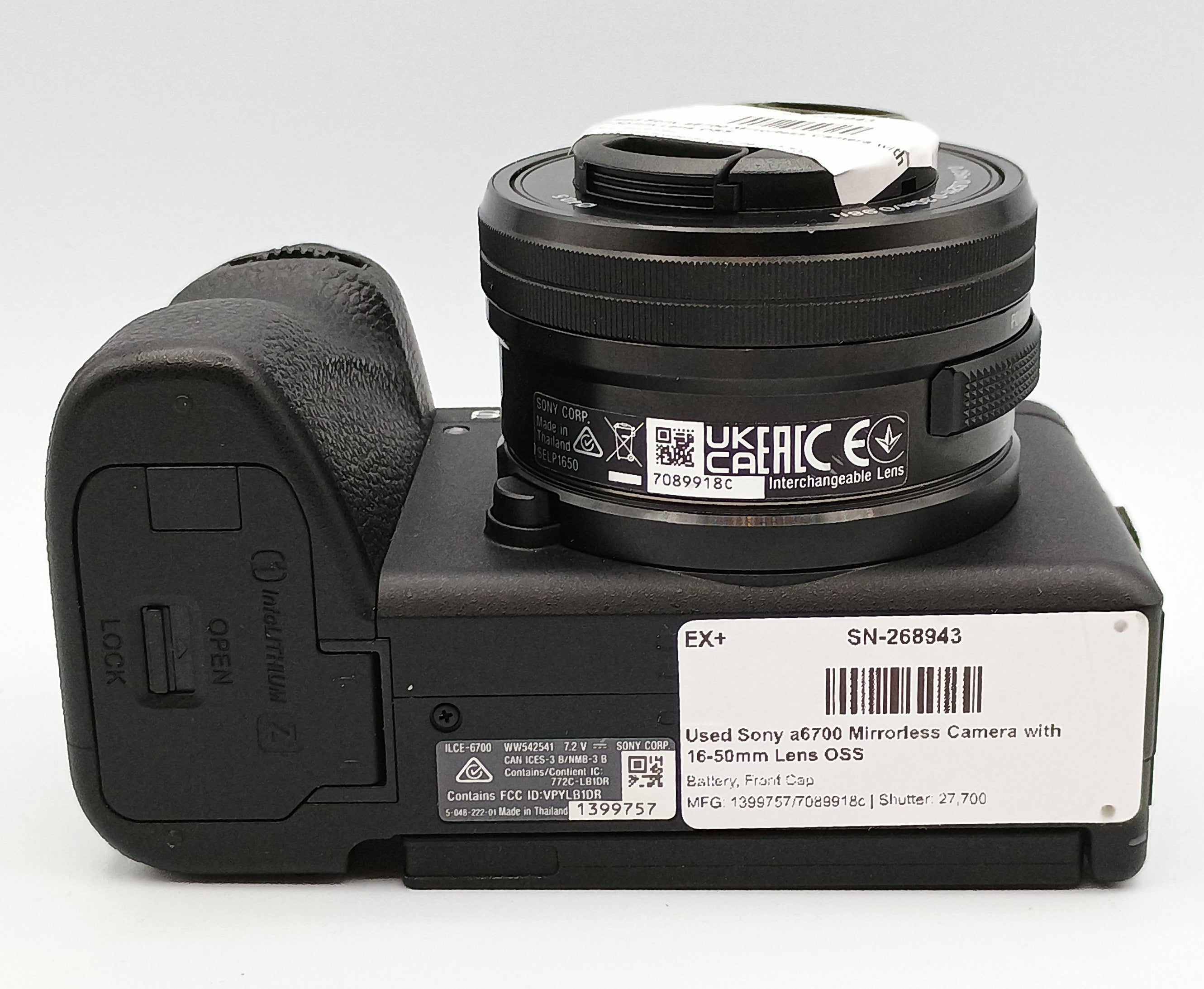 Used Sony a6700 Mirrorless Camera with 16-50mm Lens OSS