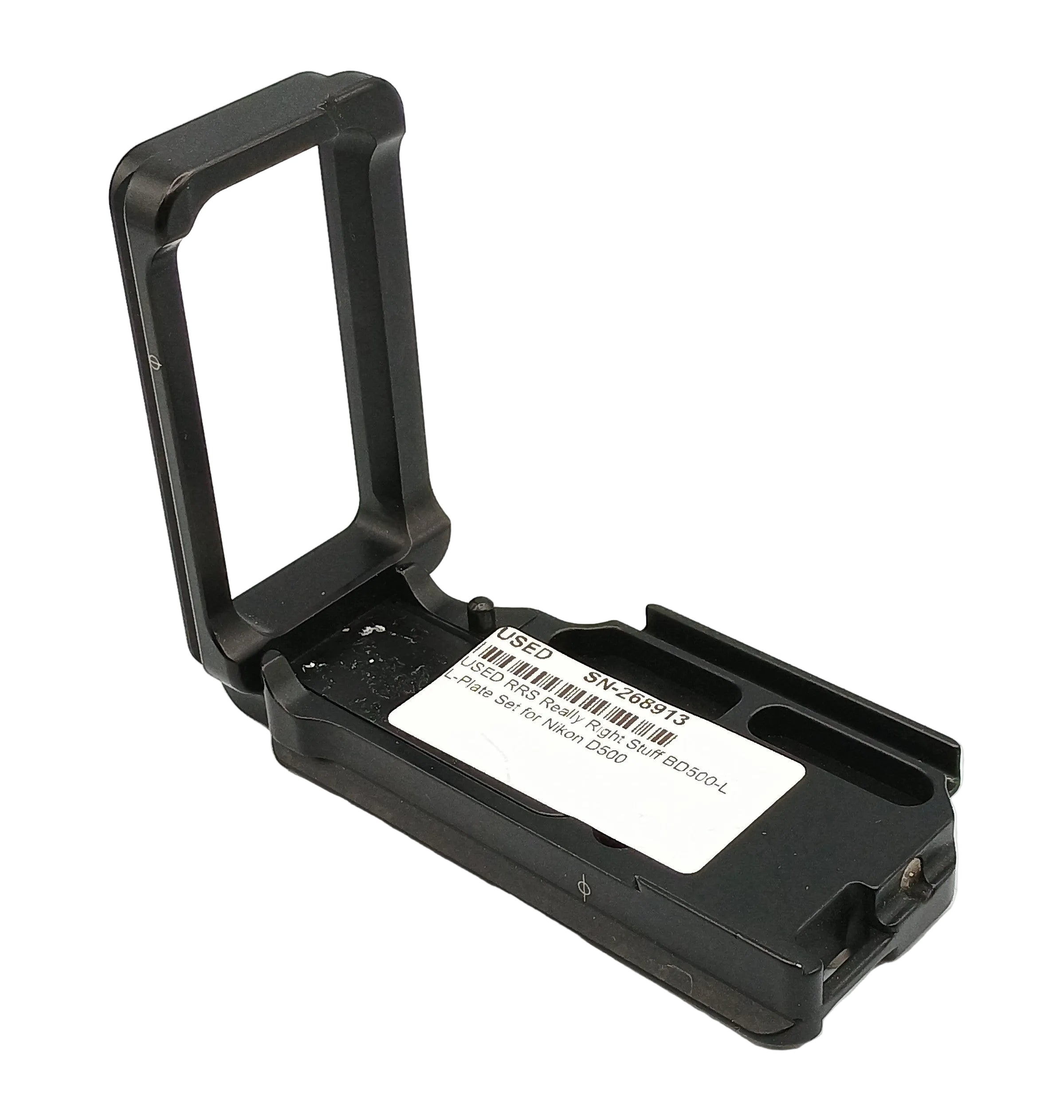 USED RRS Really Right Stuff BD500-L L-Plate Set for Nikon D500
