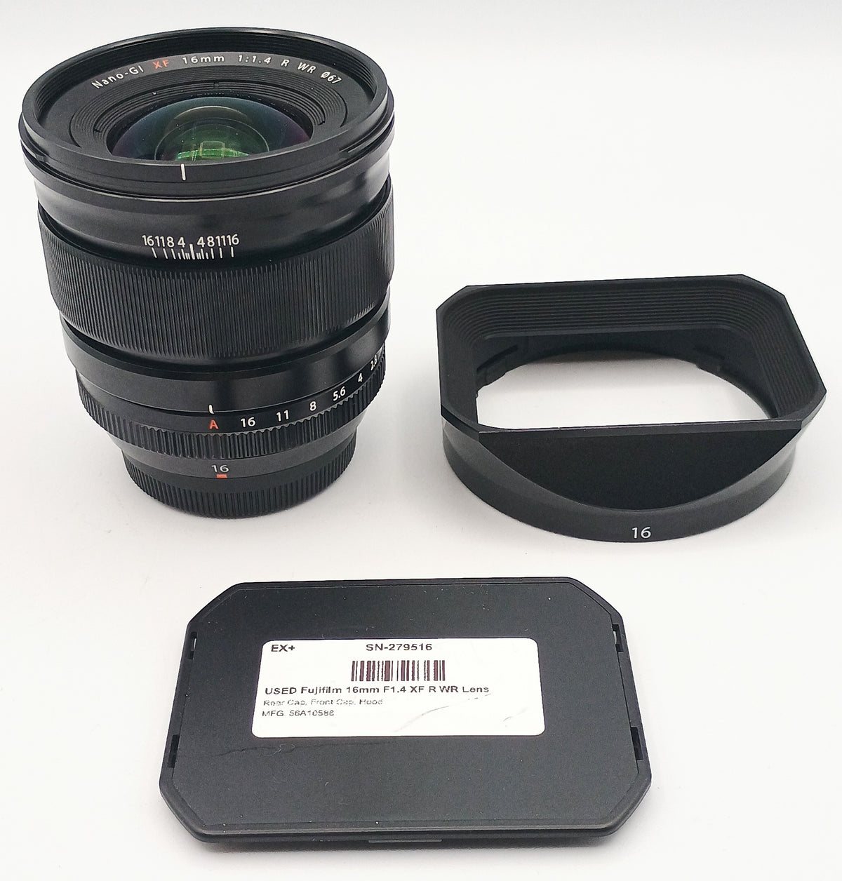 USED Fujifilm 16mm F1.4 XF R WR Lens