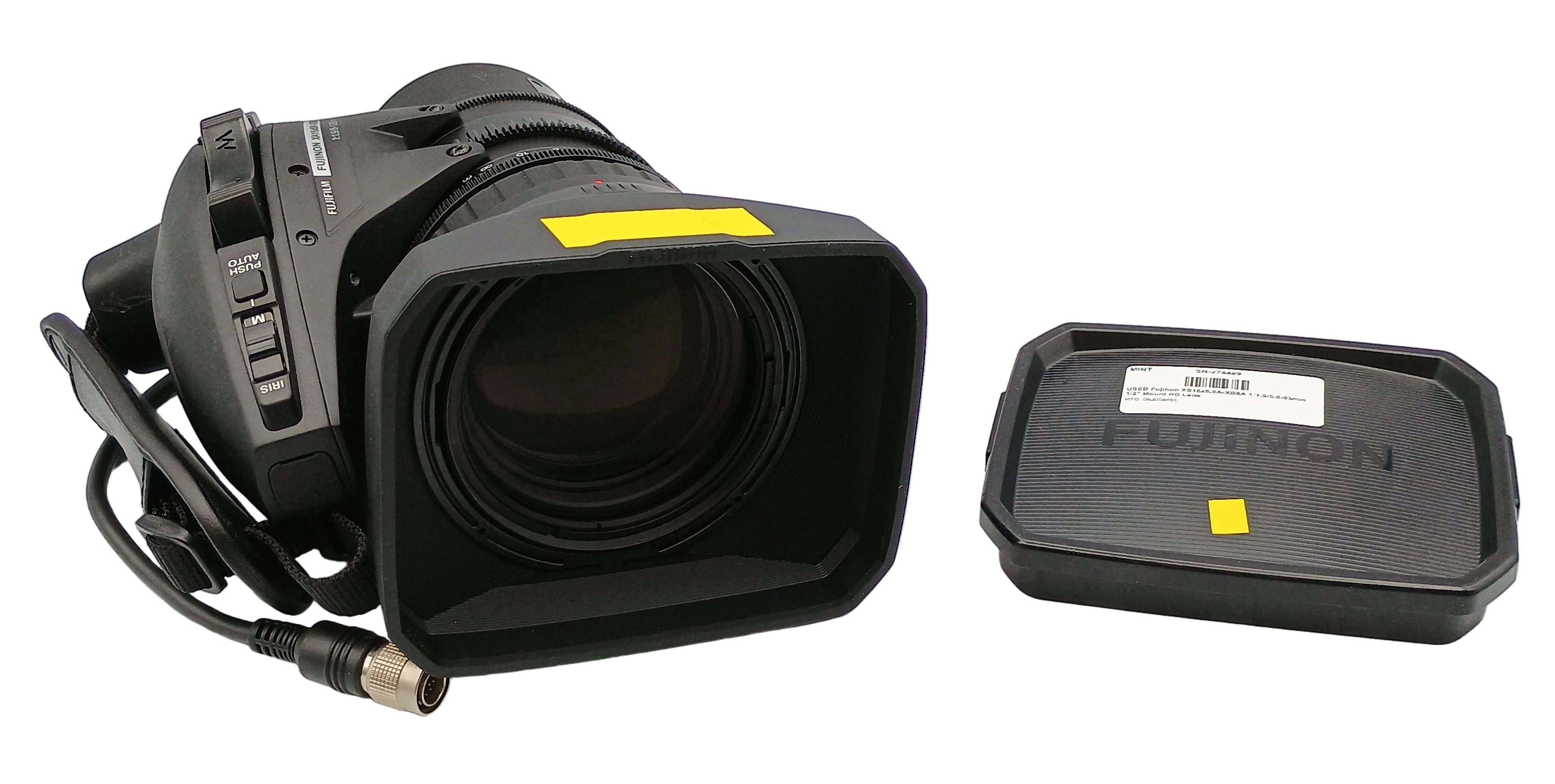 USED Fujinon XS16x5.8A-XB8A 1:1.9/5.8-93mm 1/2" Mount HD Lens