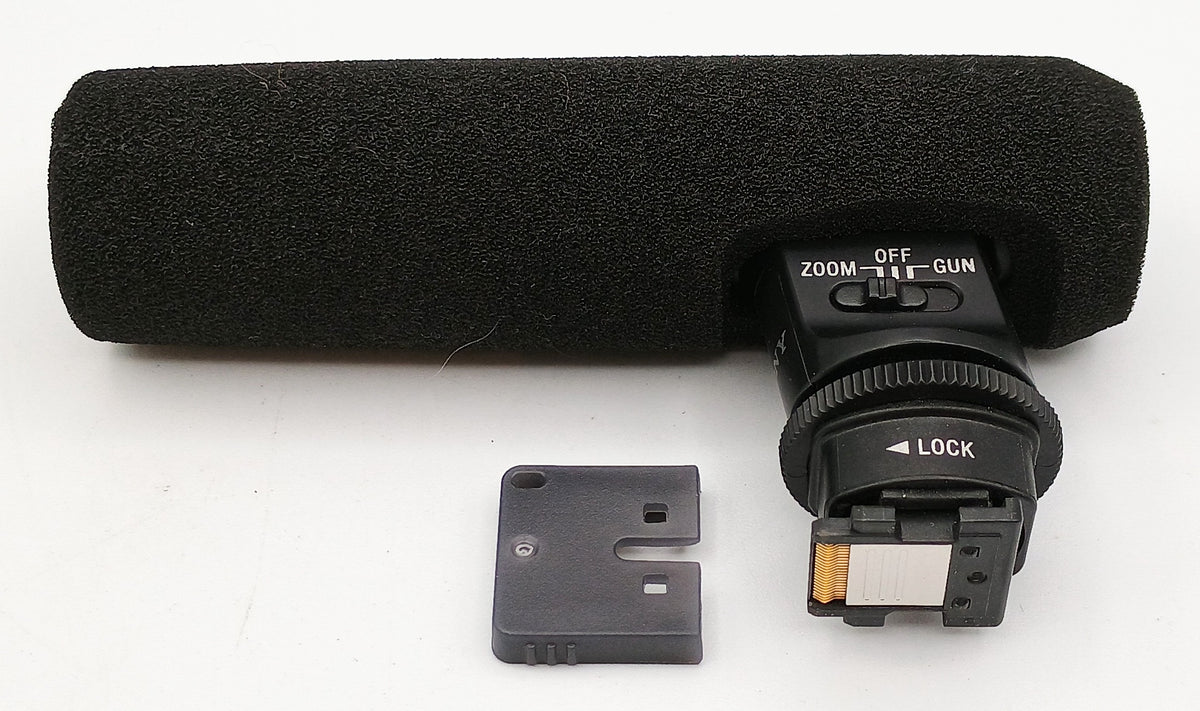 USED Sony ECM-GZ1M Zoom Microphone for Cameras with Multi-Interface Shoe