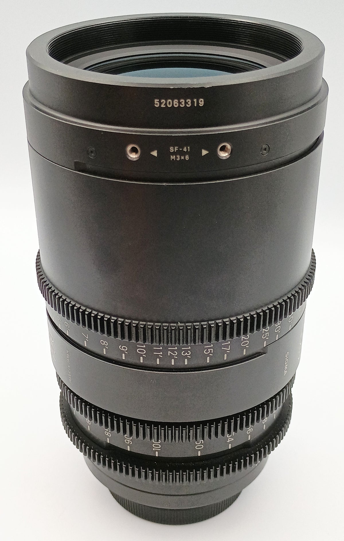 Used Sigma 50-100mm T2 High-Speed Zoom Lens (Canon EF, Feet)