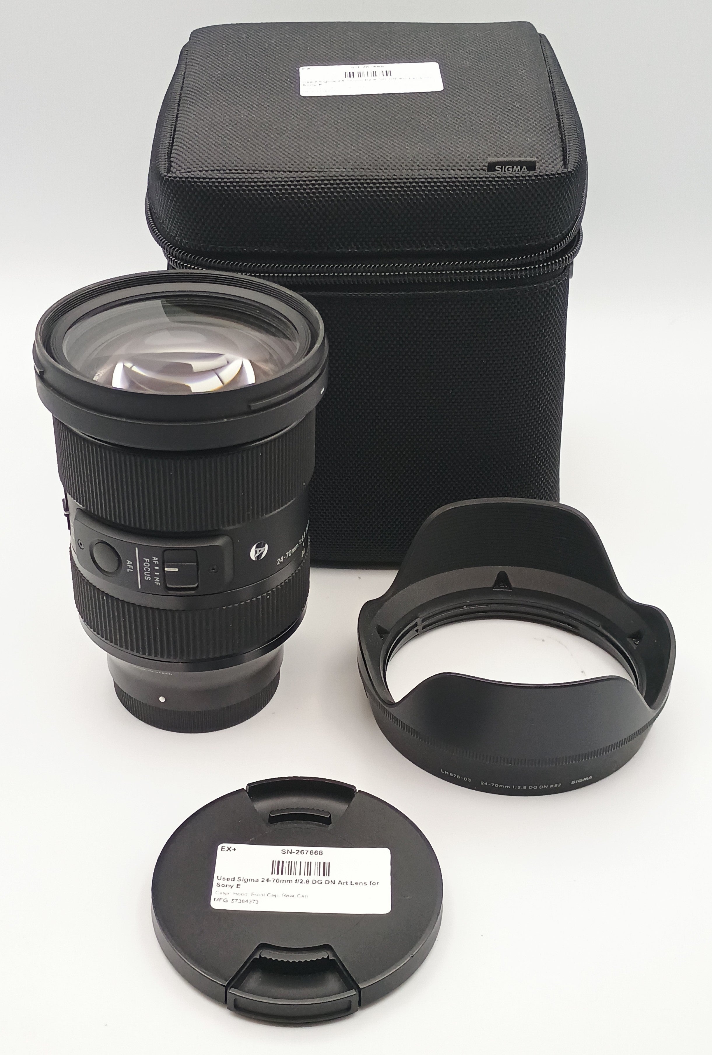 Used Sigma 24-70mm f/2.8 DG DN Art Lens for Sony E