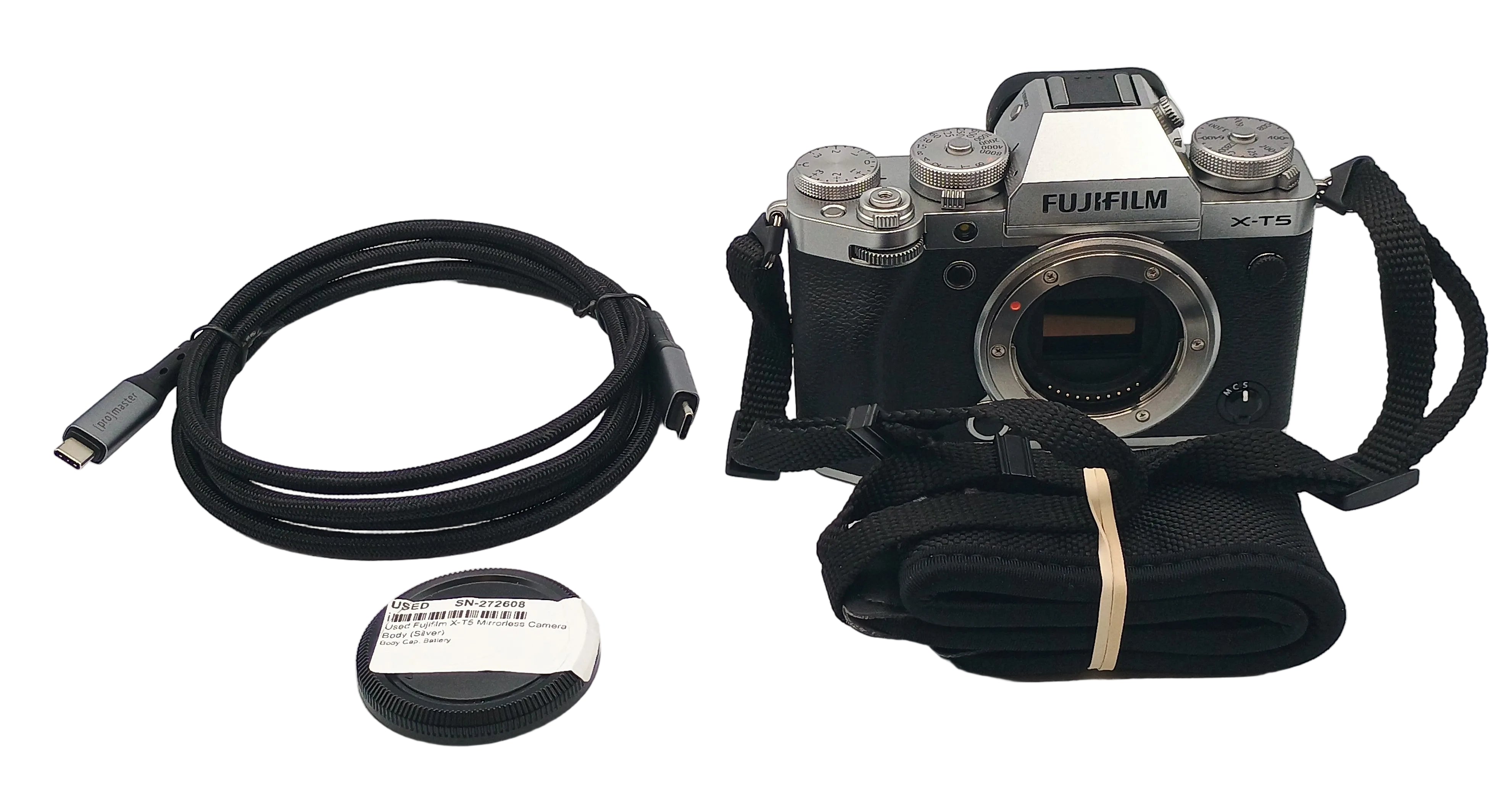 Used Fujifilm X-T5 Mirrorless Camera Body (Silver)
