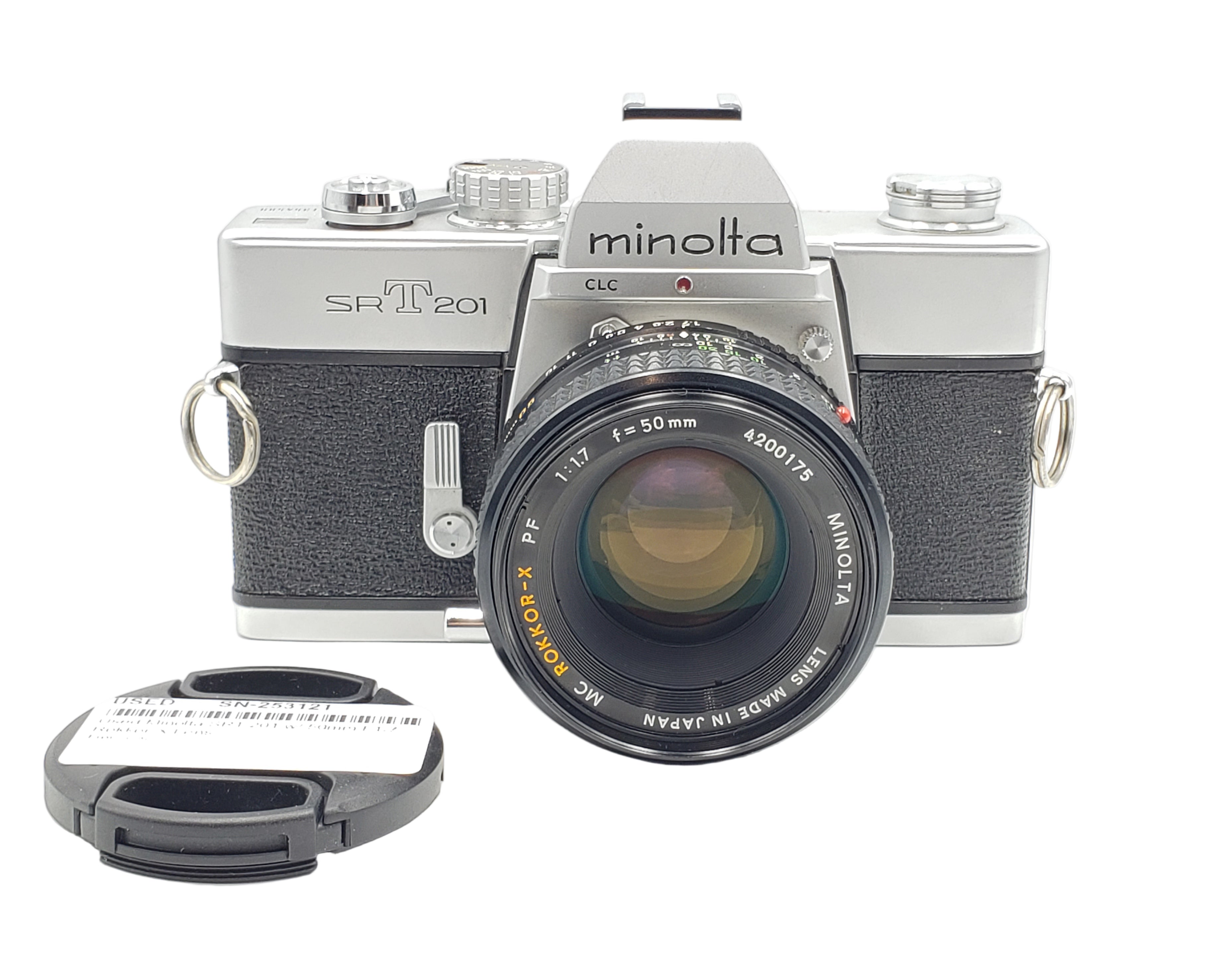 Used Minolta SRT 201 w/ 50mm F1.7 Rokkor-X Lens