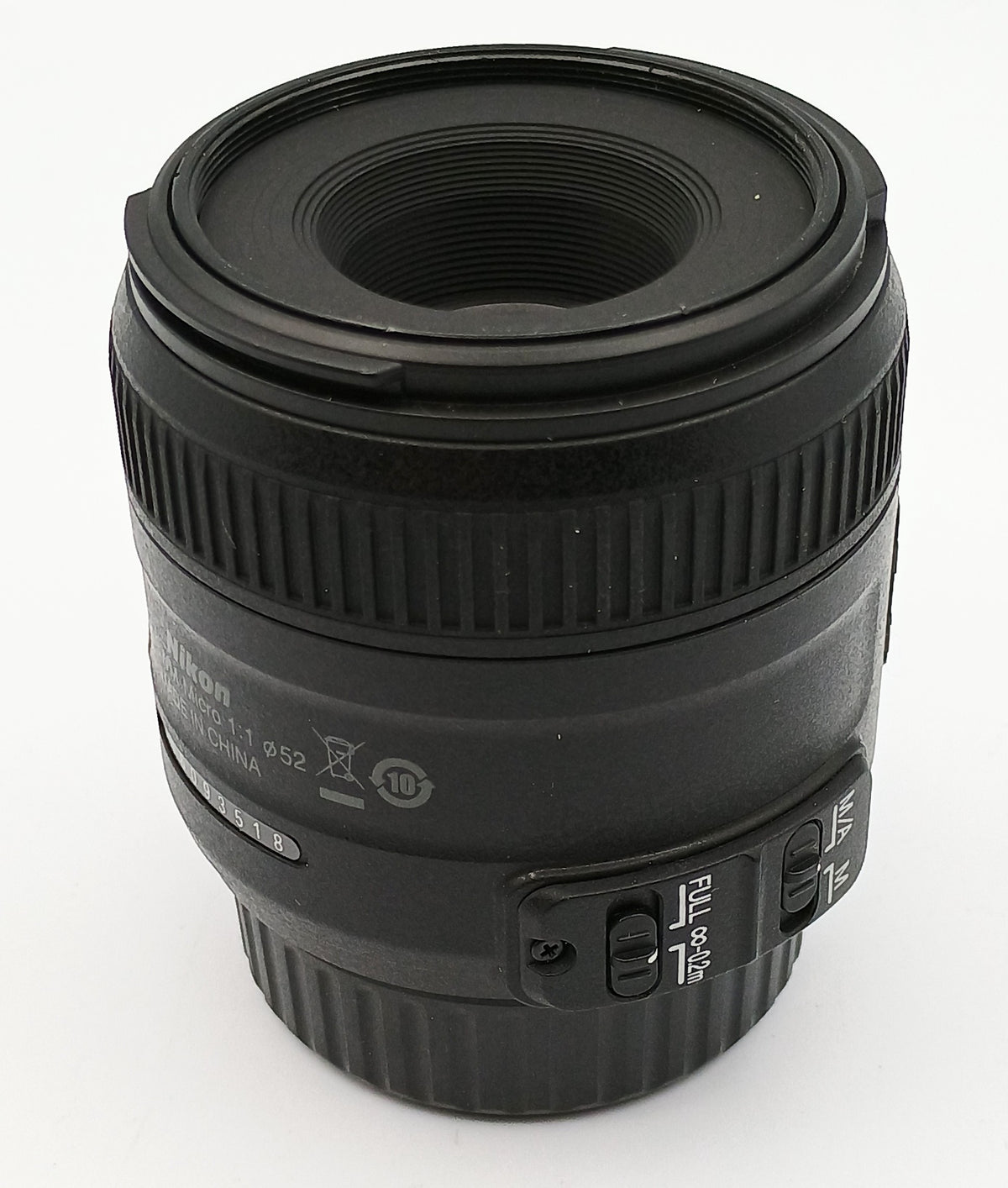 USED Nikon 40mm F2.8 G Micro DX Lens