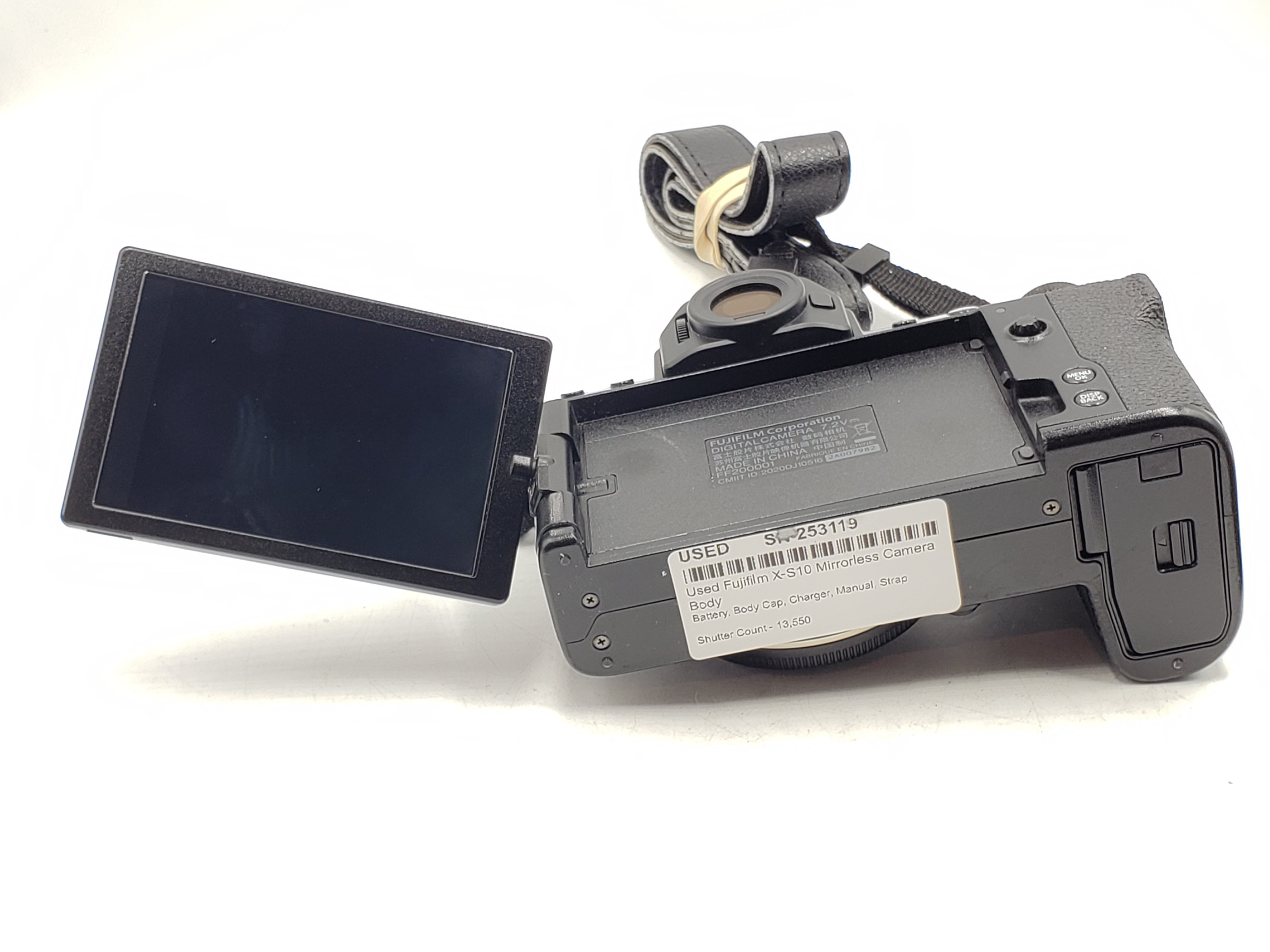 Used Fujifilm X-S10 Mirrorless Camera Body