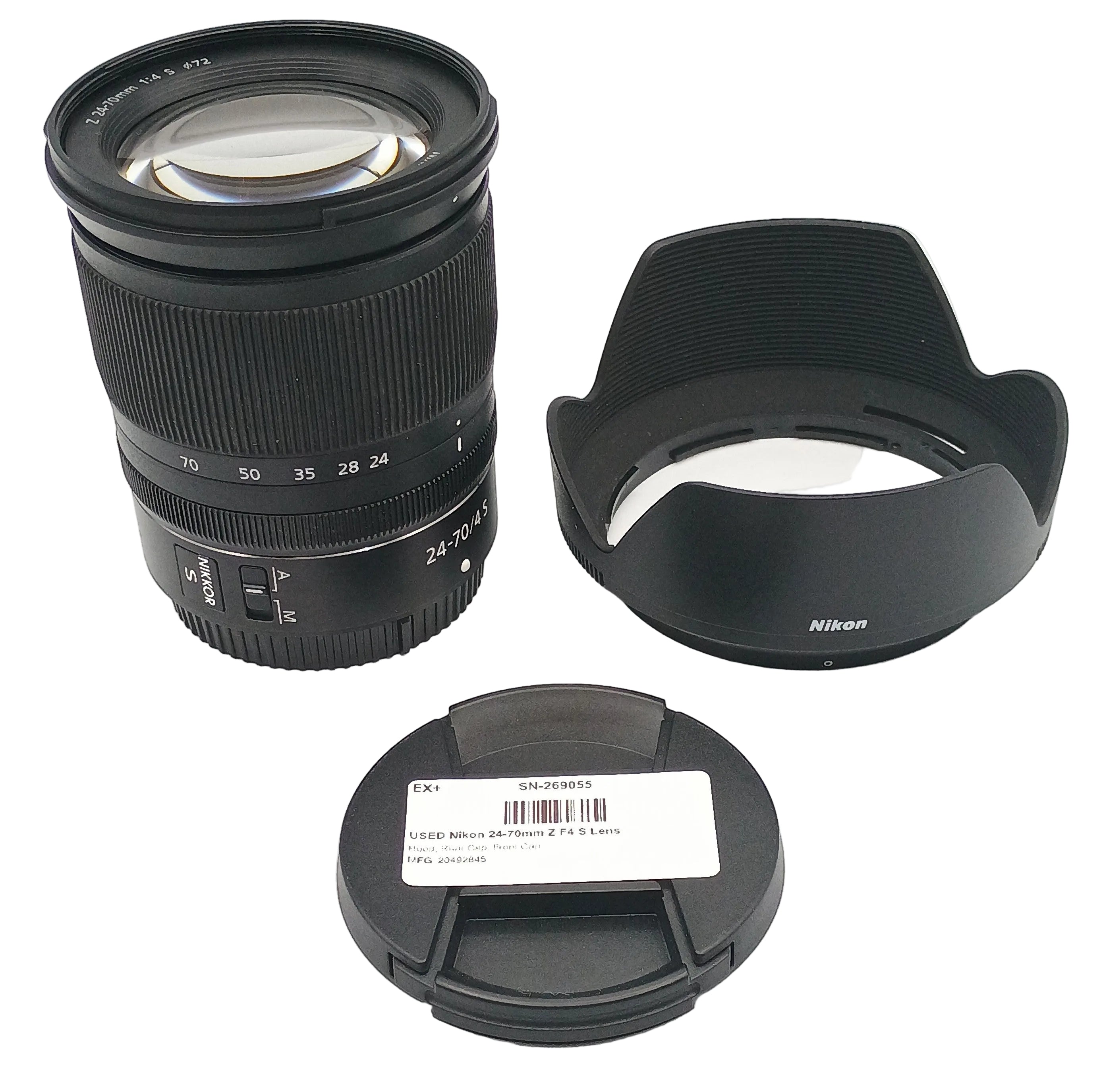 USED Nikon 24-70mm Z F4 S Lens