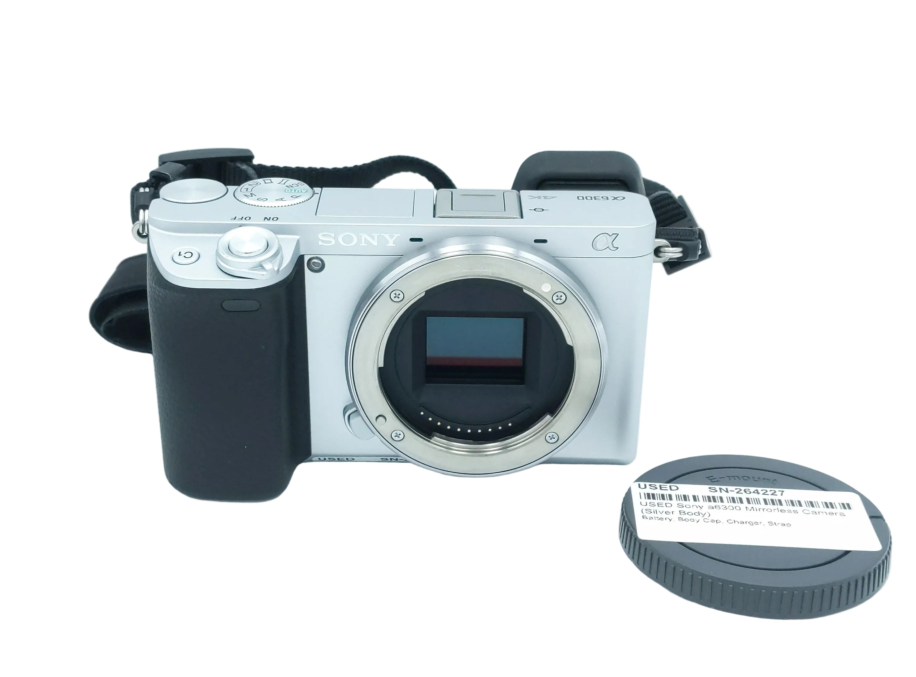 USED Sony a6300 Mirrorless Camera (Silver Body)