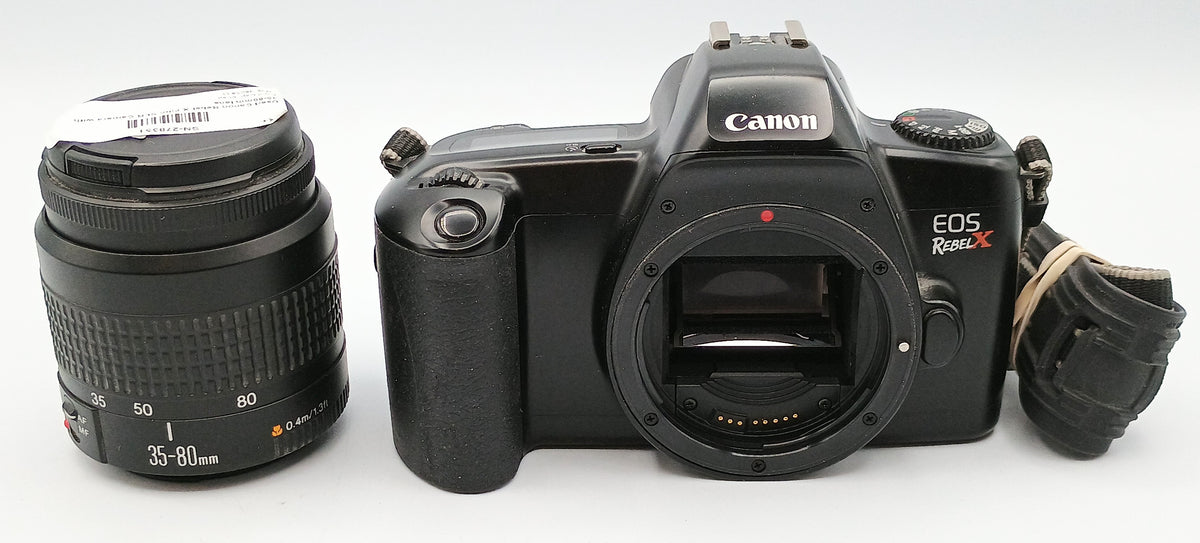 Used Canon Rebel X Film SLR Camera with 35-80mm lens